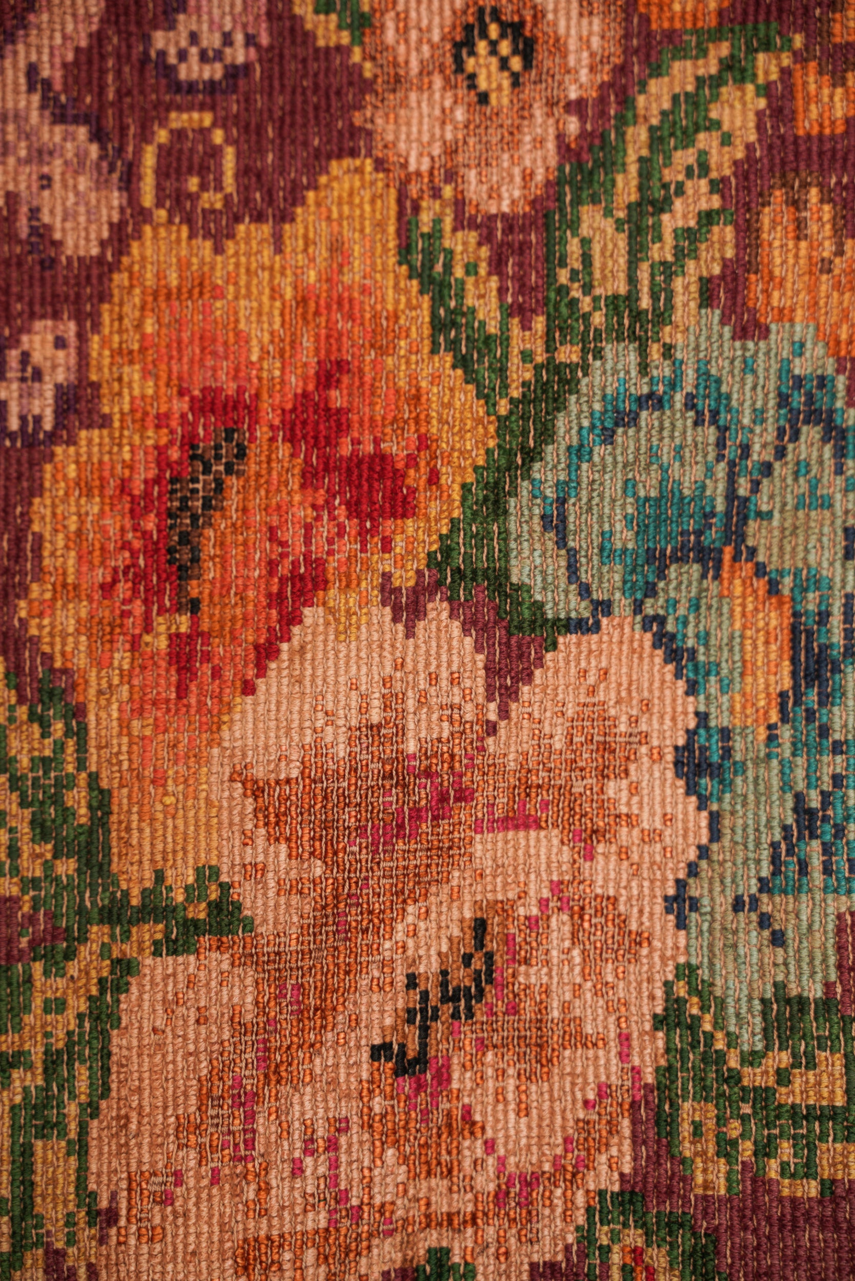 Vintage Guatemalan Huipil Textile 3' x 1'1"