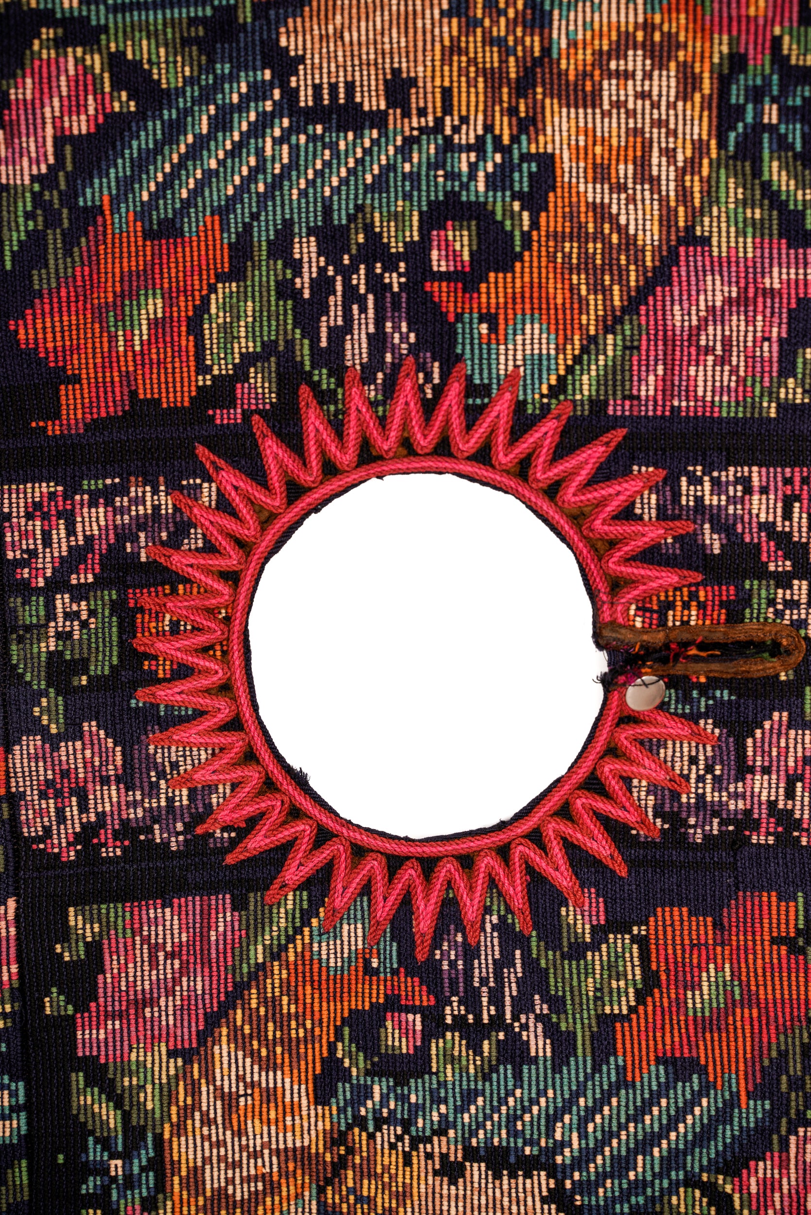 Vintage Guatemalan Huipil Textile 4'3" x 2'8"