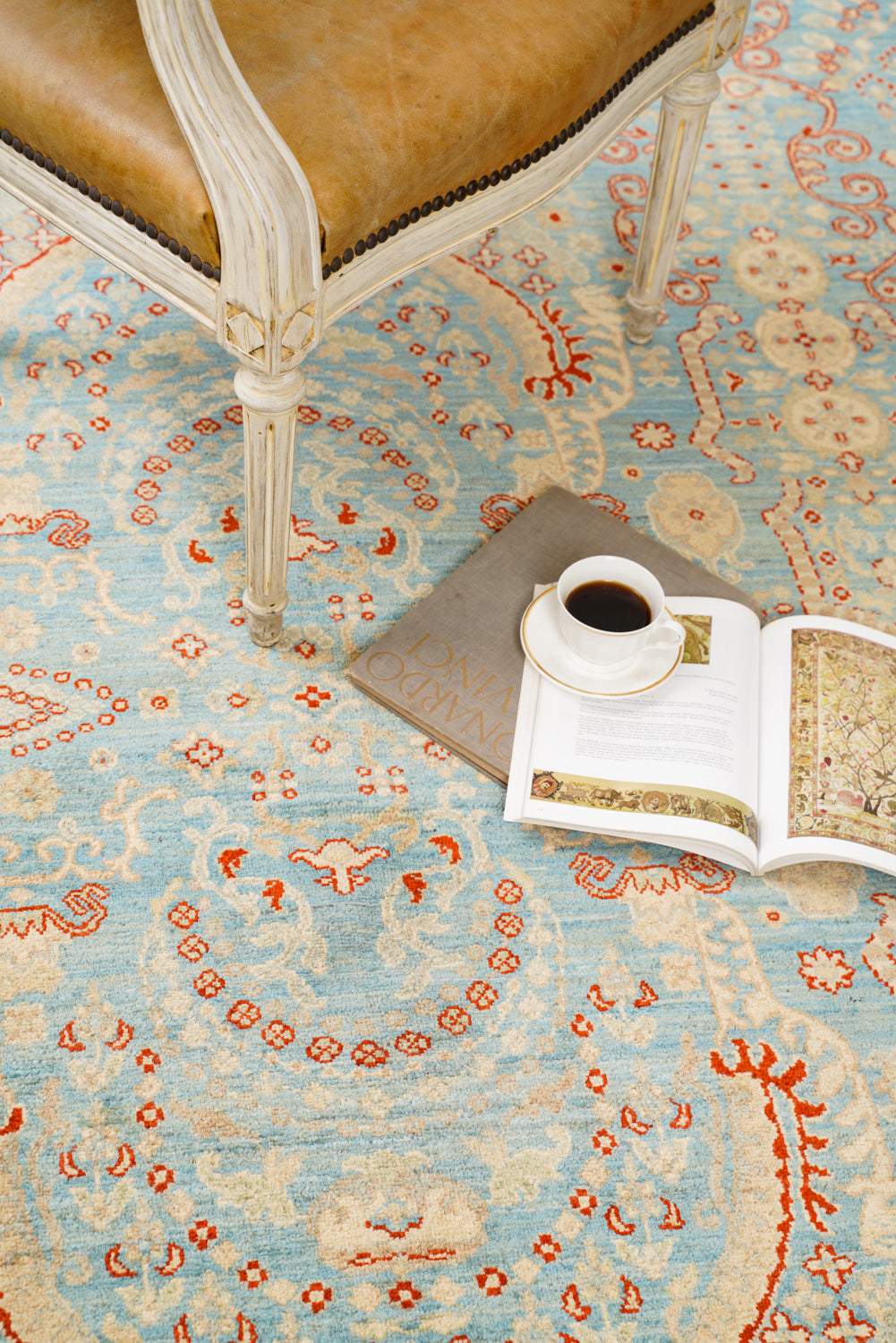 Modern Mughal design Rug 12' x 9'