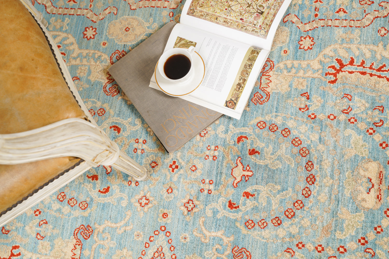 Modern Mughal design Rug 12' x 9'