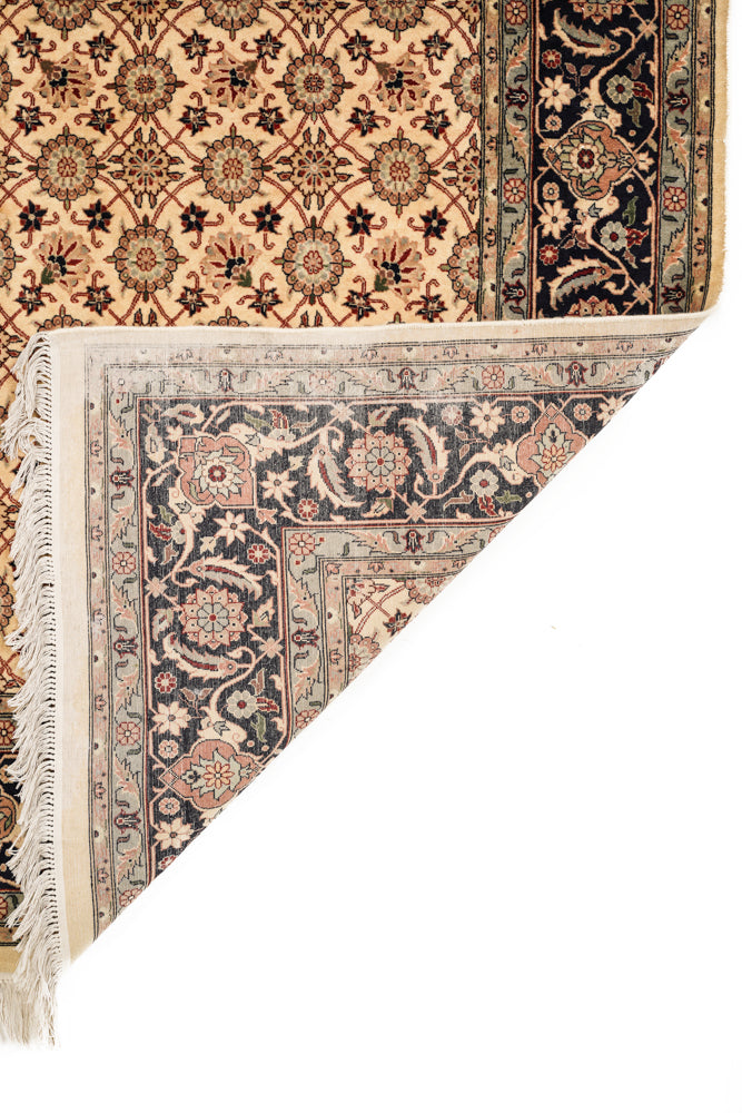 Vintage Lahore Herati Rug 6'3" x 6'