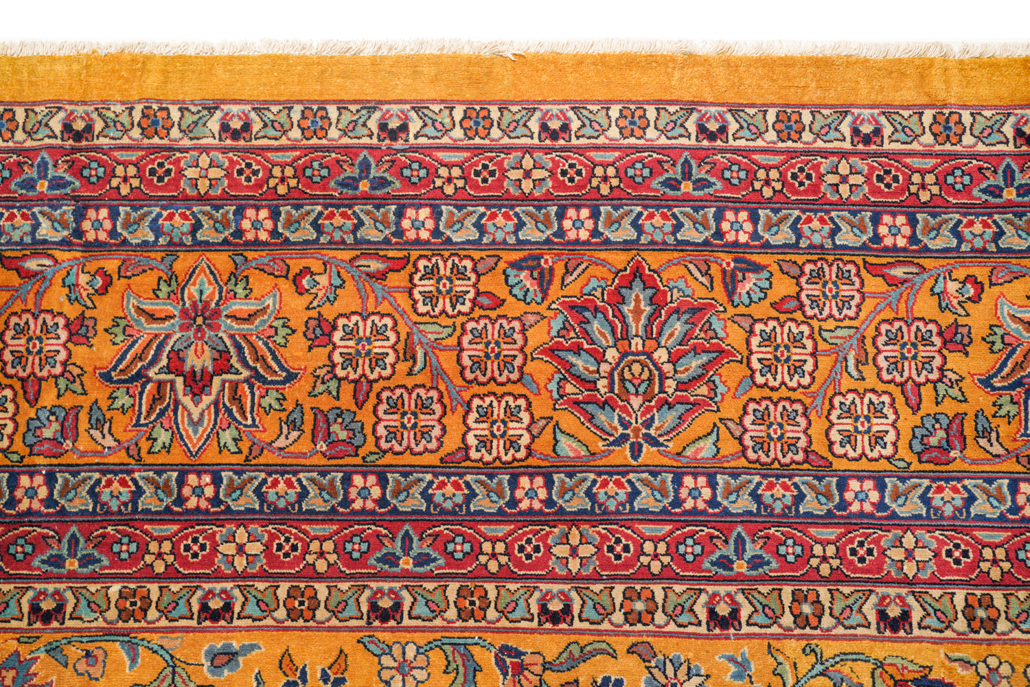 Antique Indian Agra Rug 18'4" x 15'8"