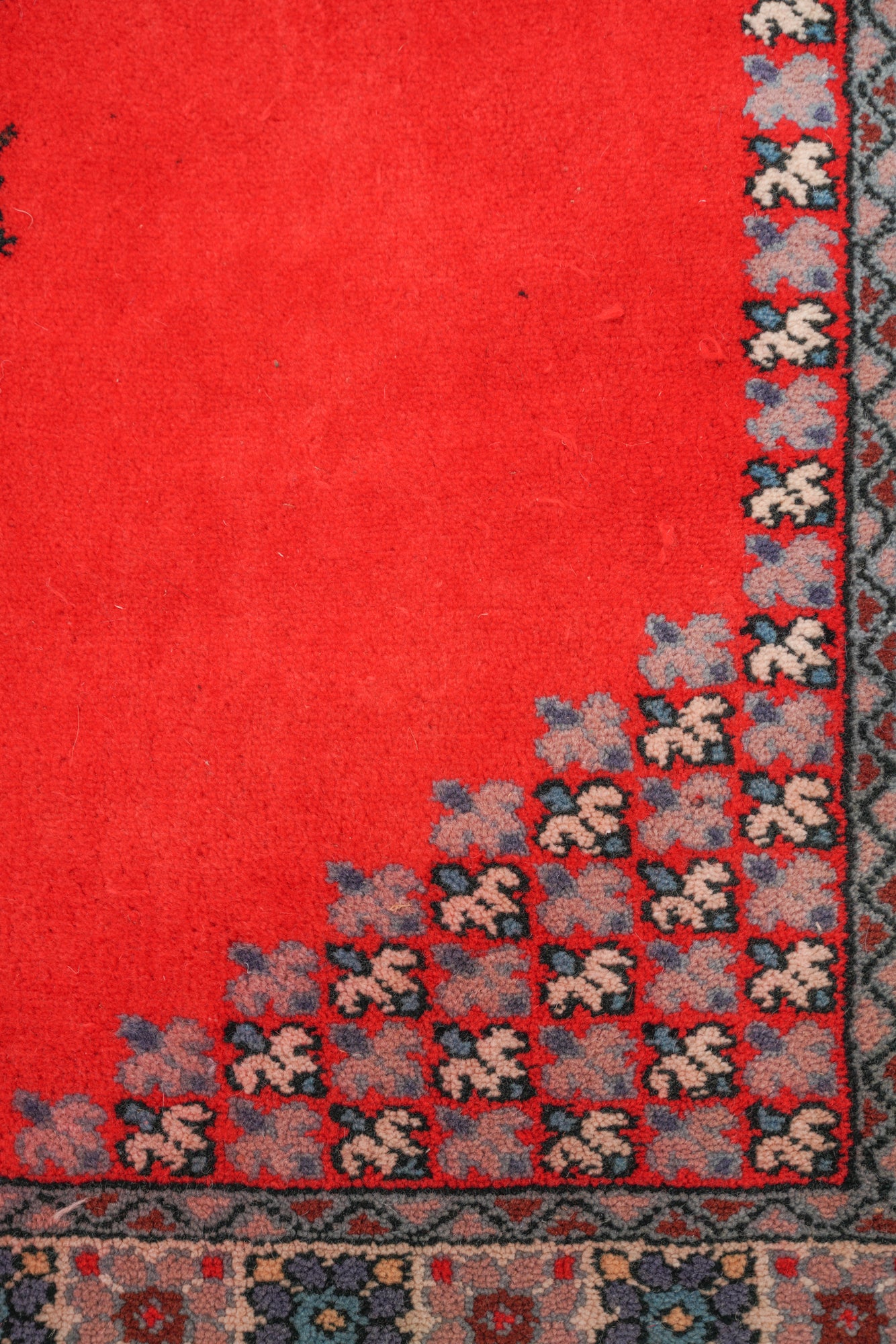 Vintage Tunisian Tribal Rug 4' x 2'7"