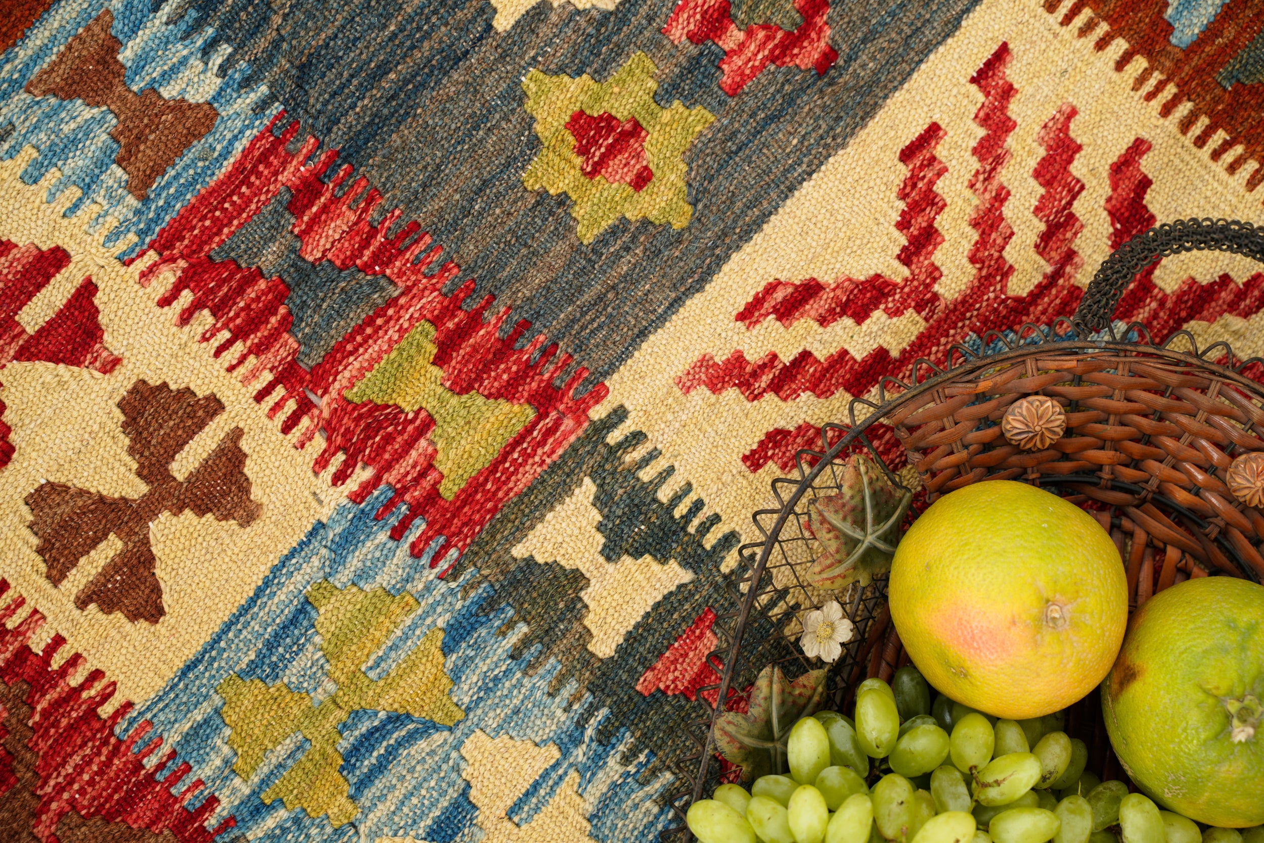 Hallway Modern Revival Kilims