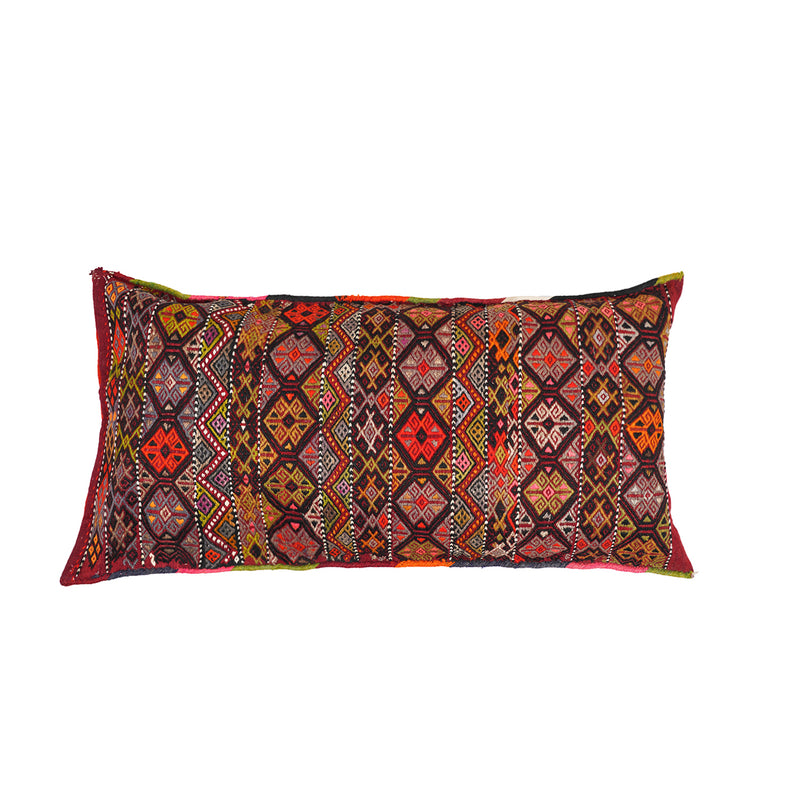 Vintage Anatolian Lumber Pillow Cover 51" x 26"
