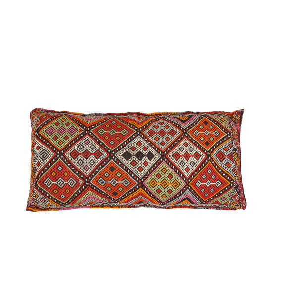 Vintage Anatolian Lumbar Pillow Cover 45" x 22"