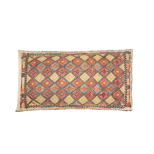 Vintage Anatolian Lumbar Pillow Cover 35" x 19"