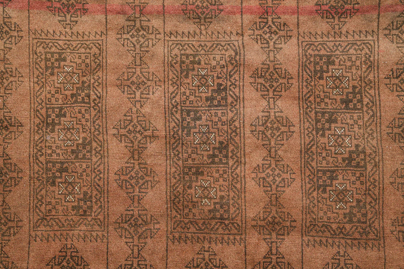 Vintage Turkmen Rug 9'3" x 6'10"