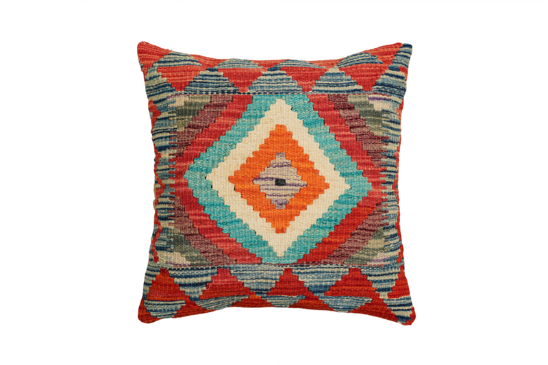 decorative kilim cushion cover 17" x 17"