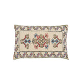 Vintage Scandinavian Embroidery lumbar cushion 26" x 16"