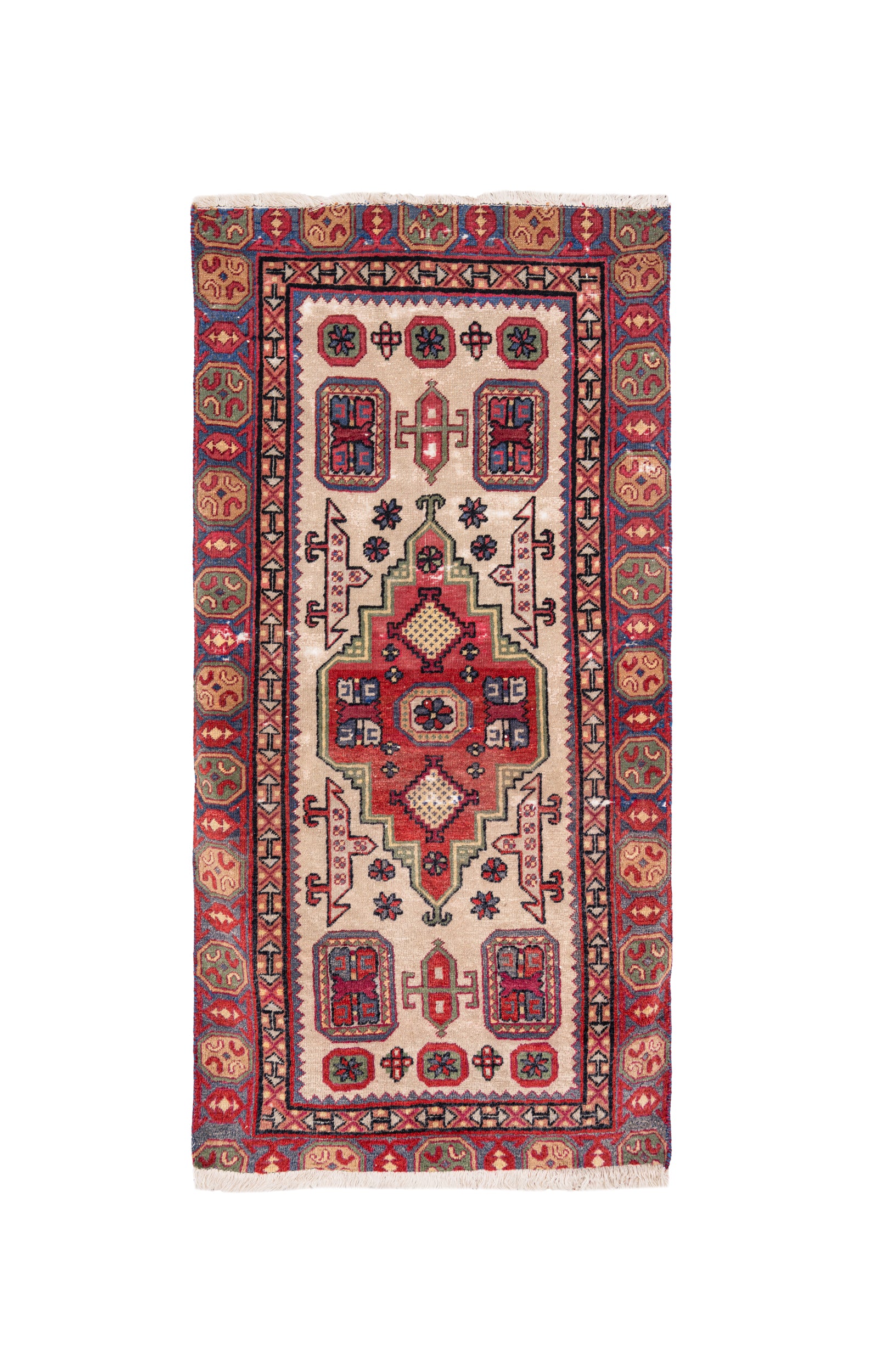 Vintage Khotan Rug 5'5" x 2'9"