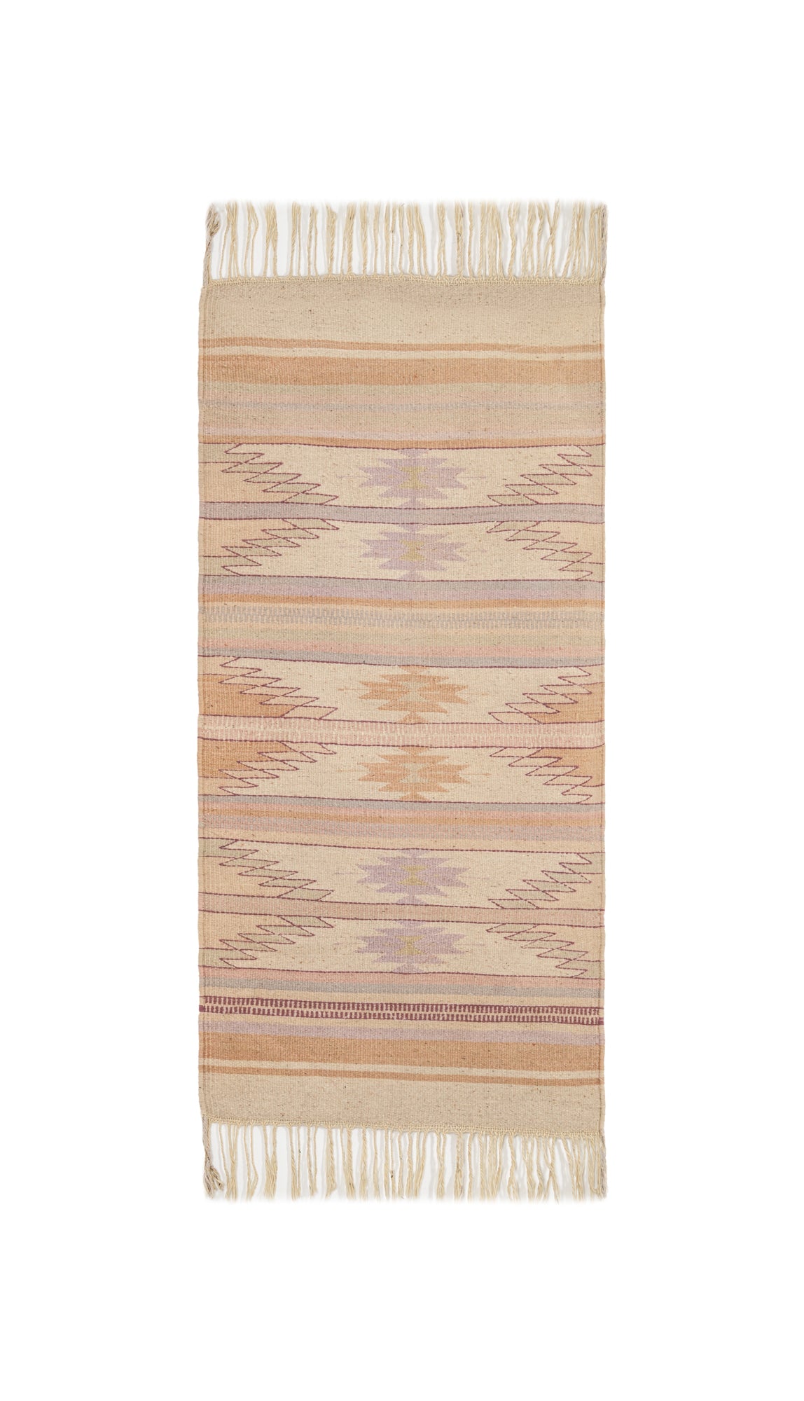 Vintage Zapotec Kilim 4'7" x 2'3"