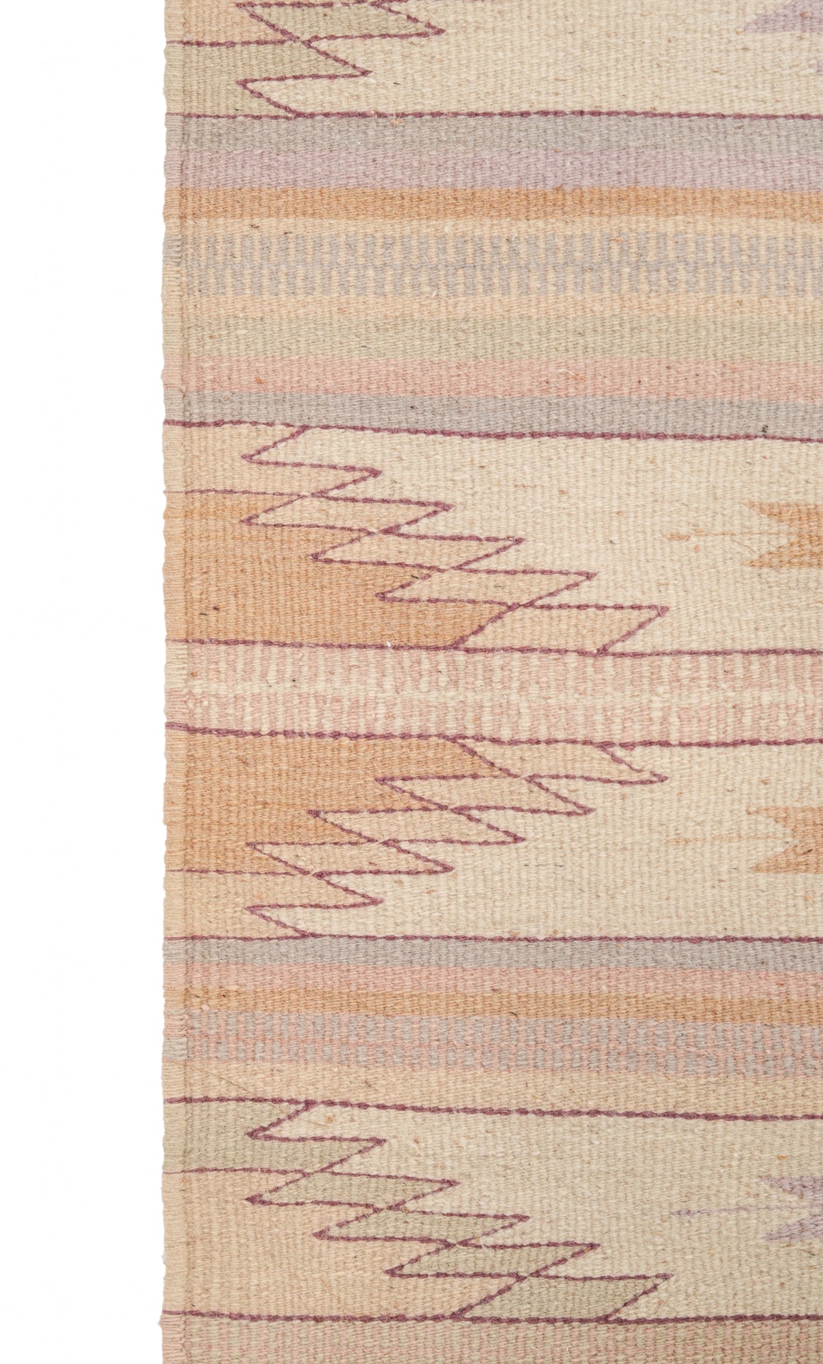 Vintage Zapotec Kilim 4'7" x 2'3"