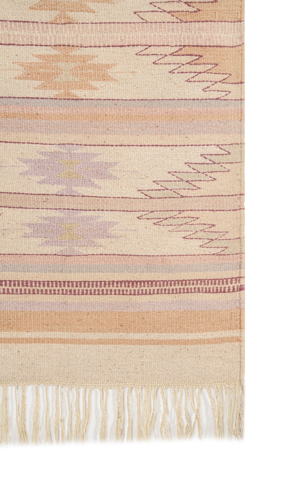 Vintage Zapotec Kilim 4'7" x 2'3"