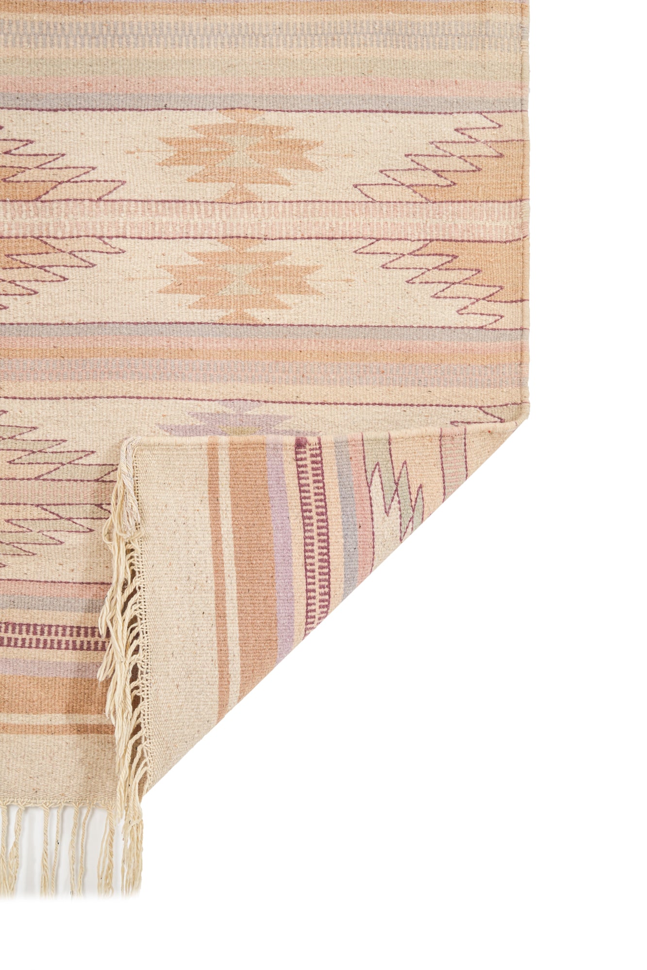 Vintage Zapotec Kilim 4'7" x 2'3"