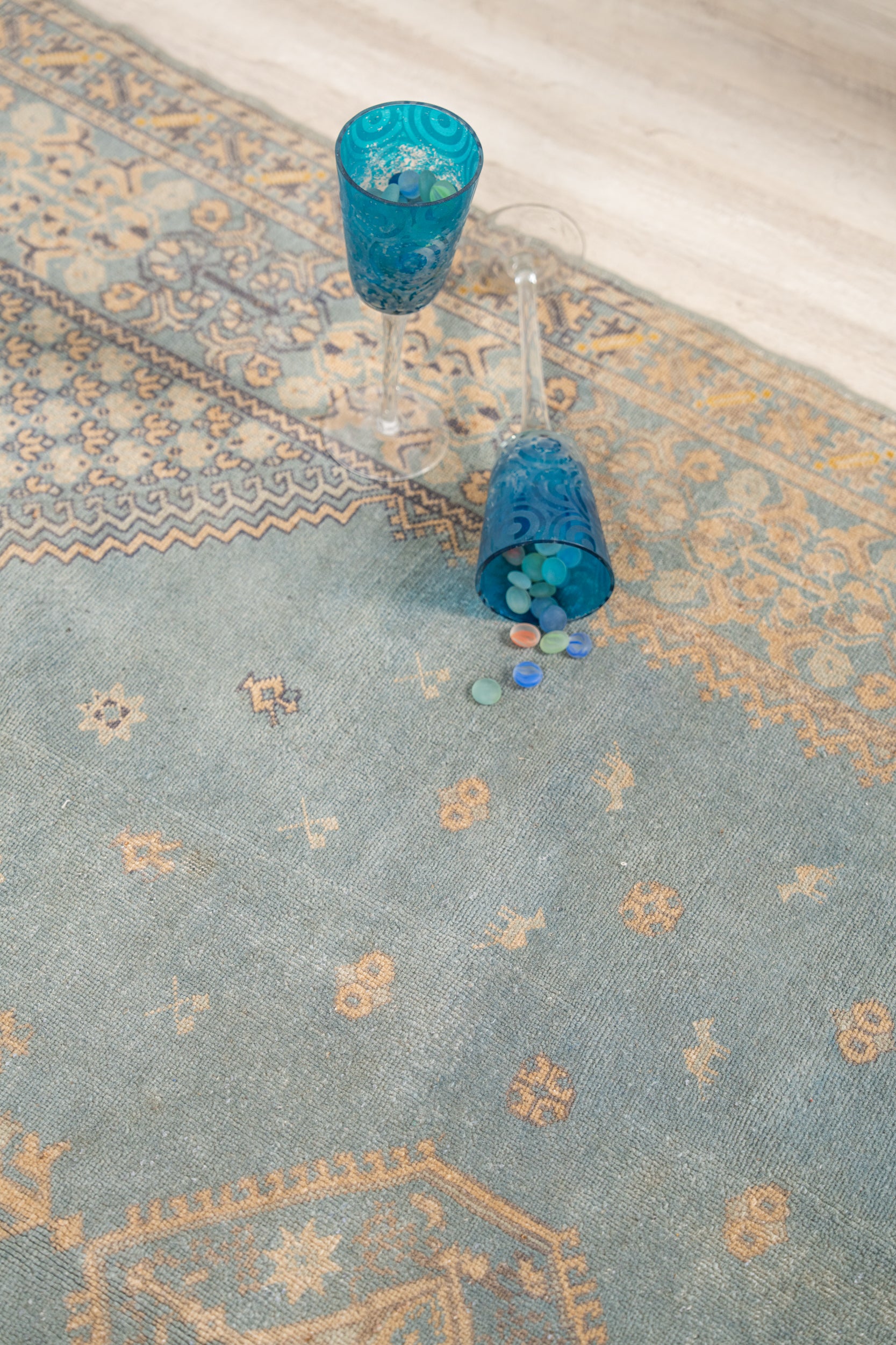 Vintage Kairouan Rug 7'2" x 5'4"