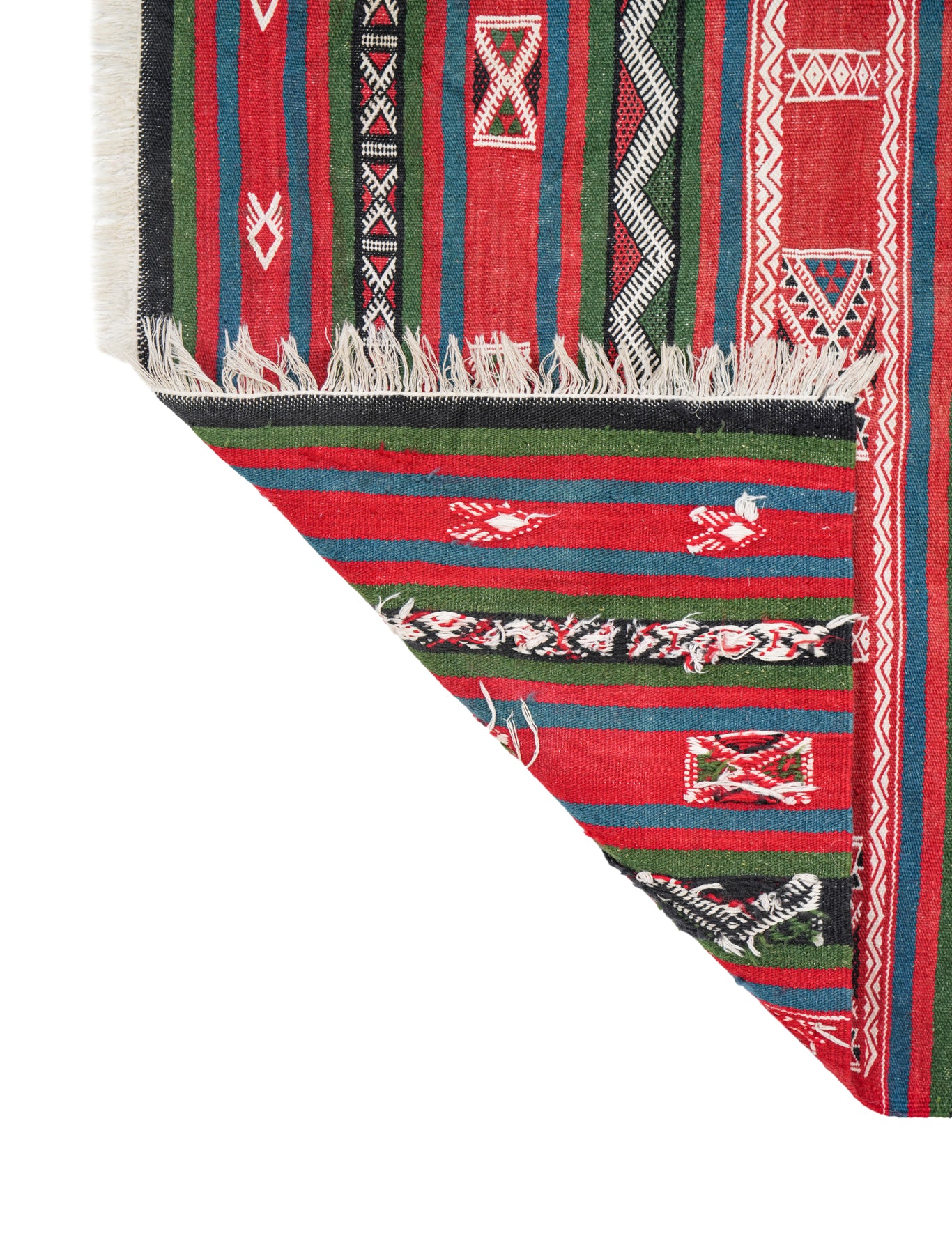 Vintage Tunisian Kilim 3'1" x 3'4"