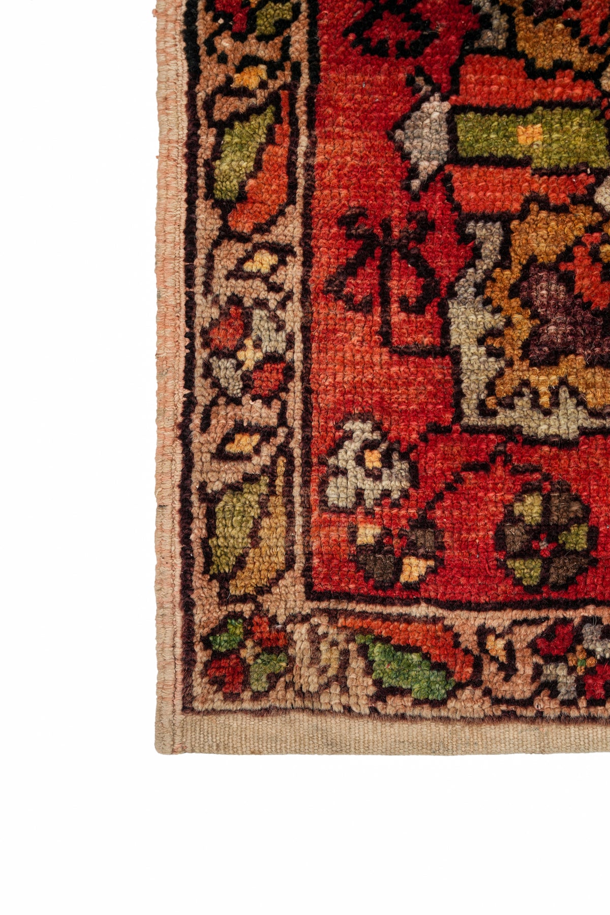Vintage Turkish Rug 1'8" x 1'8"