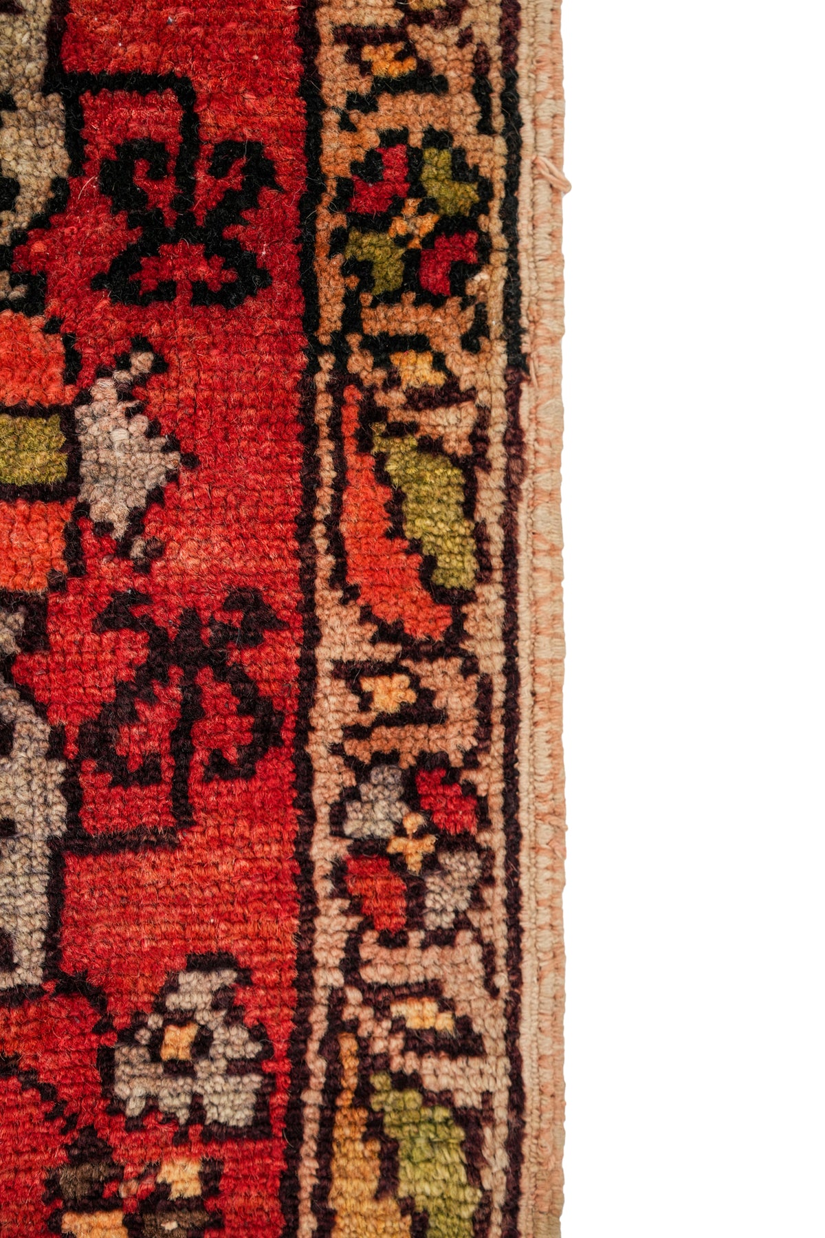 Vintage Turkish Rug 1'8" x 1'8"