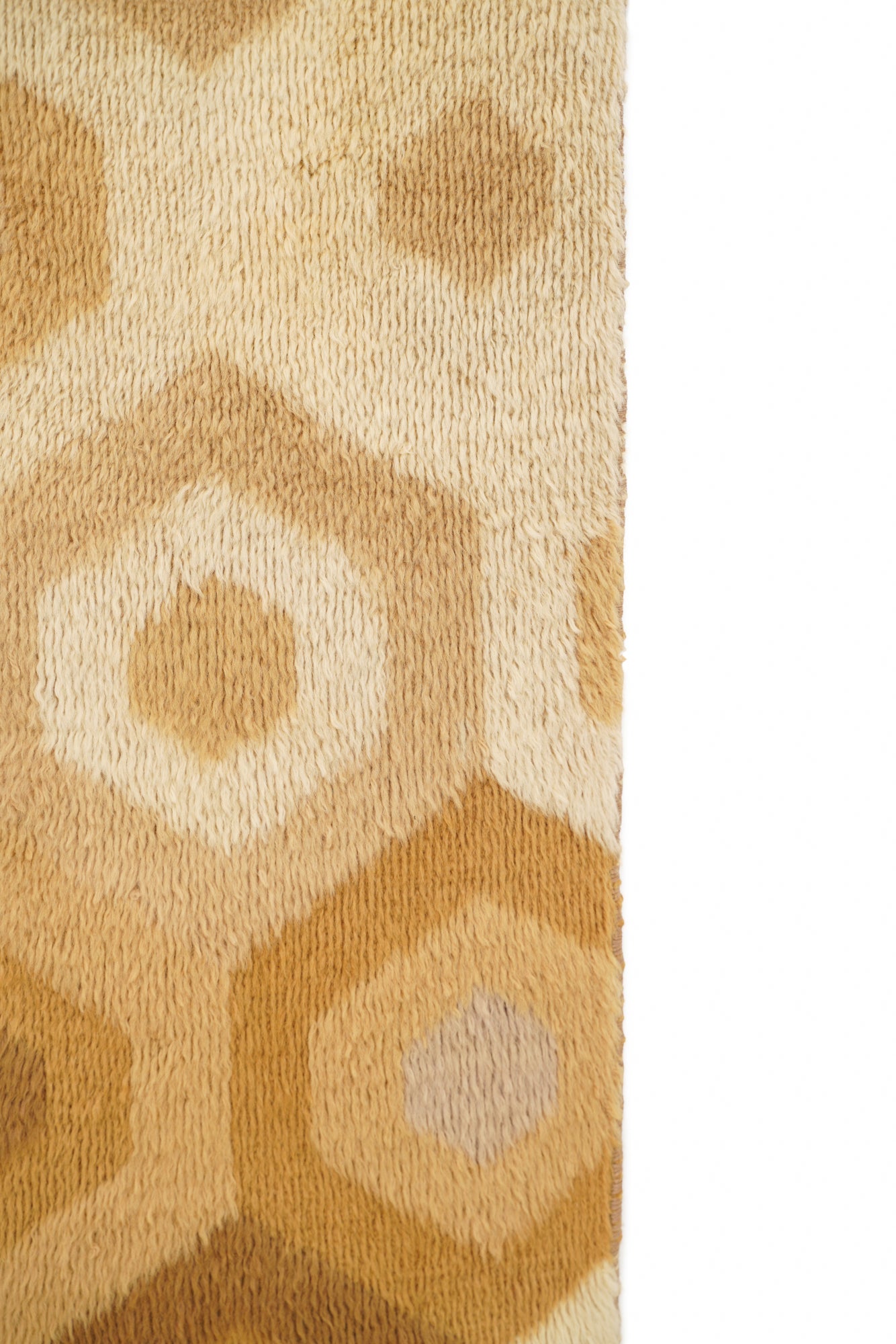 VINTAGE SCANDINAVIAN RYA RUG 6'6" x 4'10"