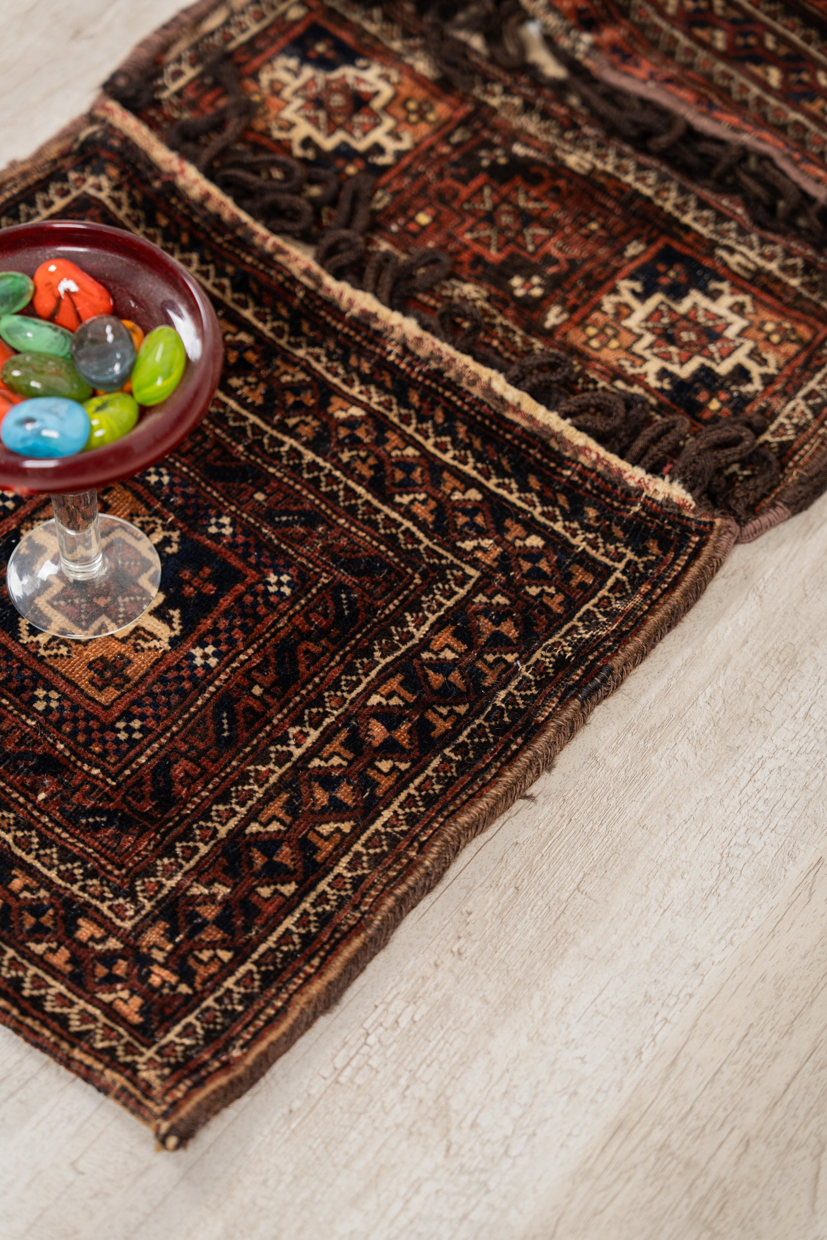 Antique Turkmen Saddle Bag 3'3" x 1'5"