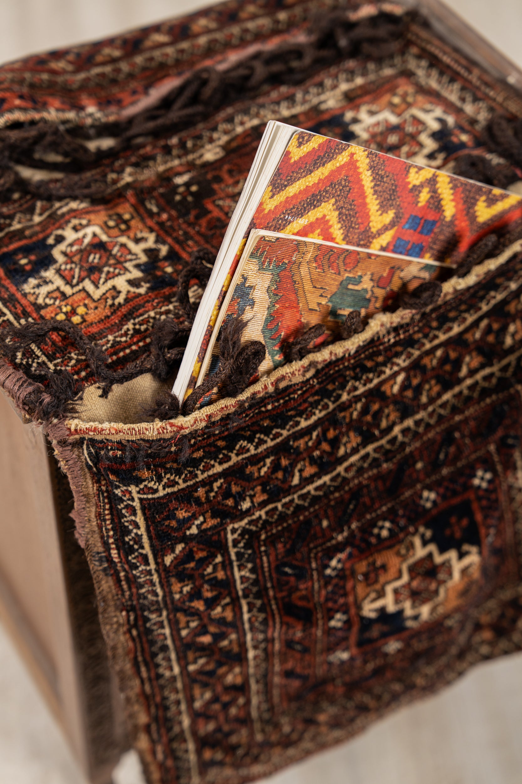 Antique Turkmen Saddle Bag 3'3" x 1'5"