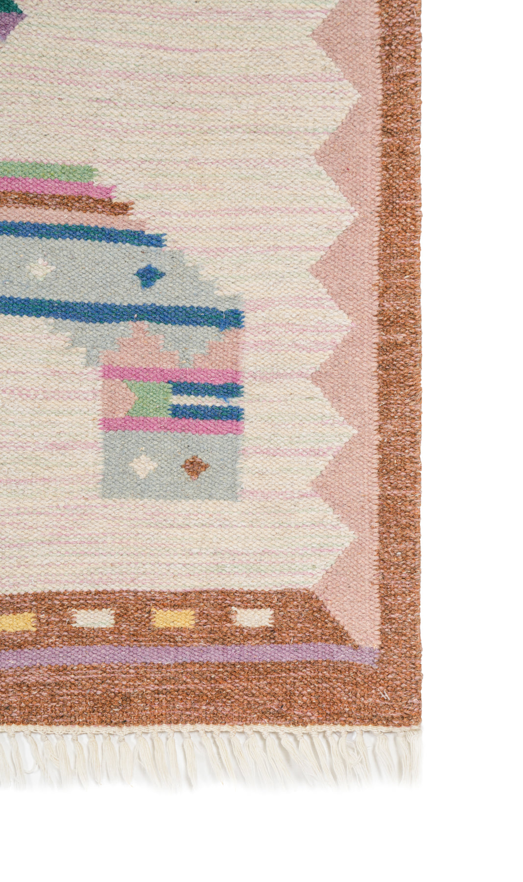 Vintage Scandinavian Kilim 4'5" x 2'2"