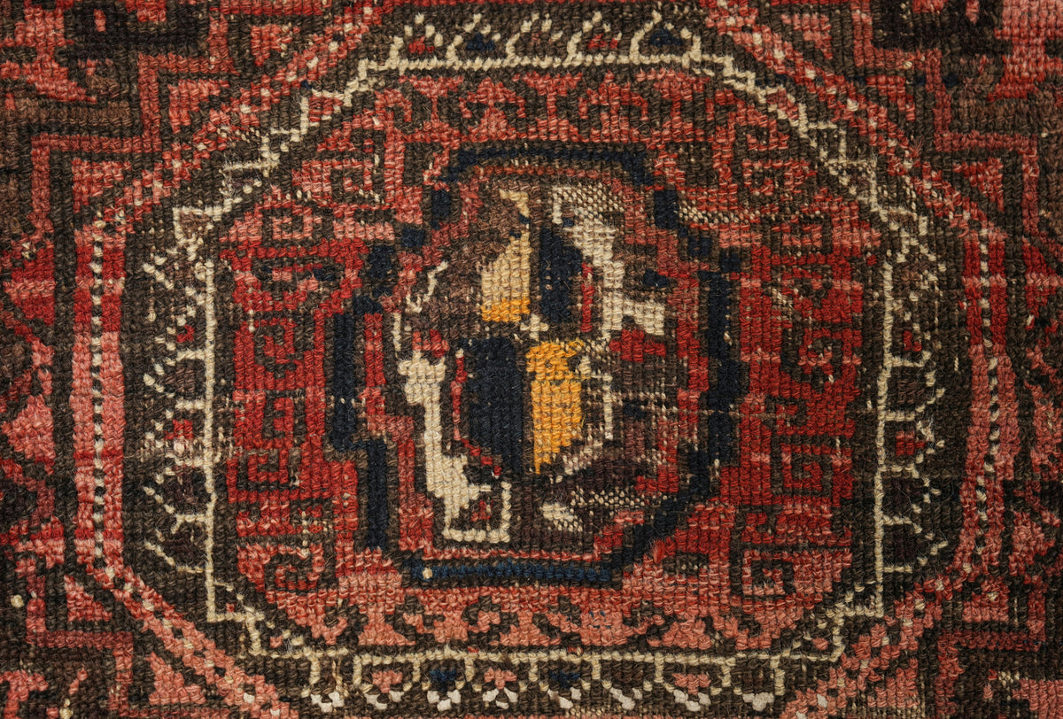Vintage Baluch Rug 3'1" x 2'3"
