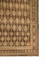 Antique Indian Agra rug 11'8"x 9'2"