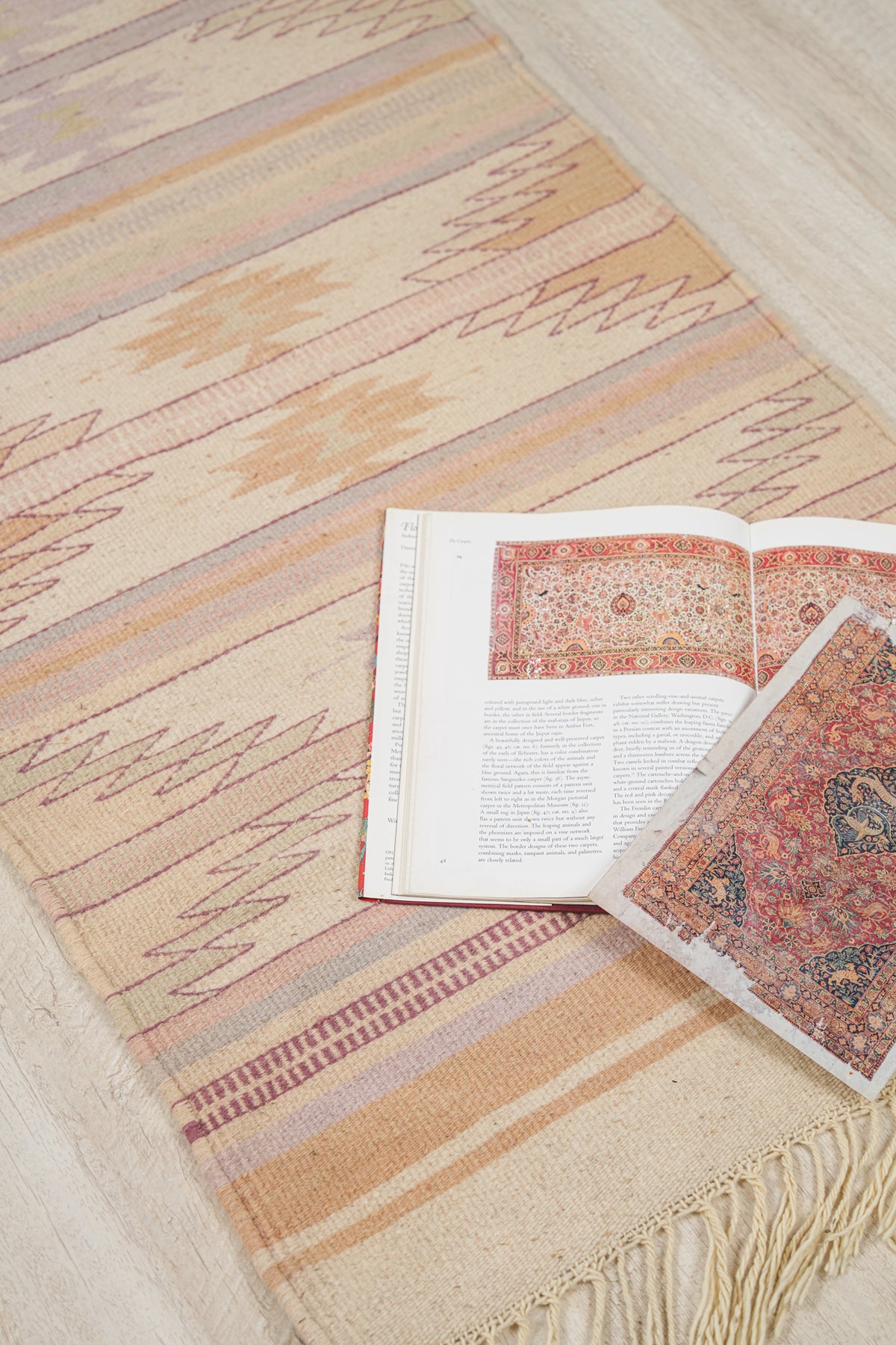Vintage Zapotec Kilim 4'7" x 2'3"