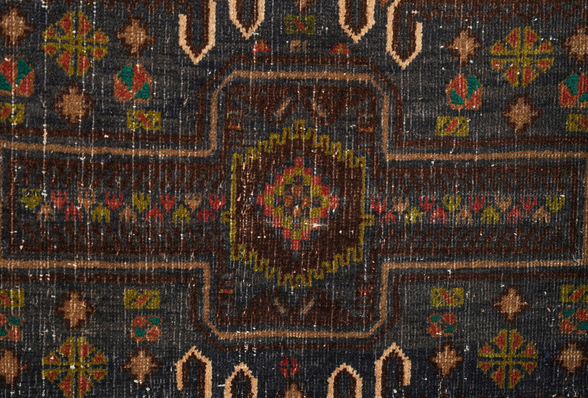 Vintage Baluch Rug 6.4 x 3.9
