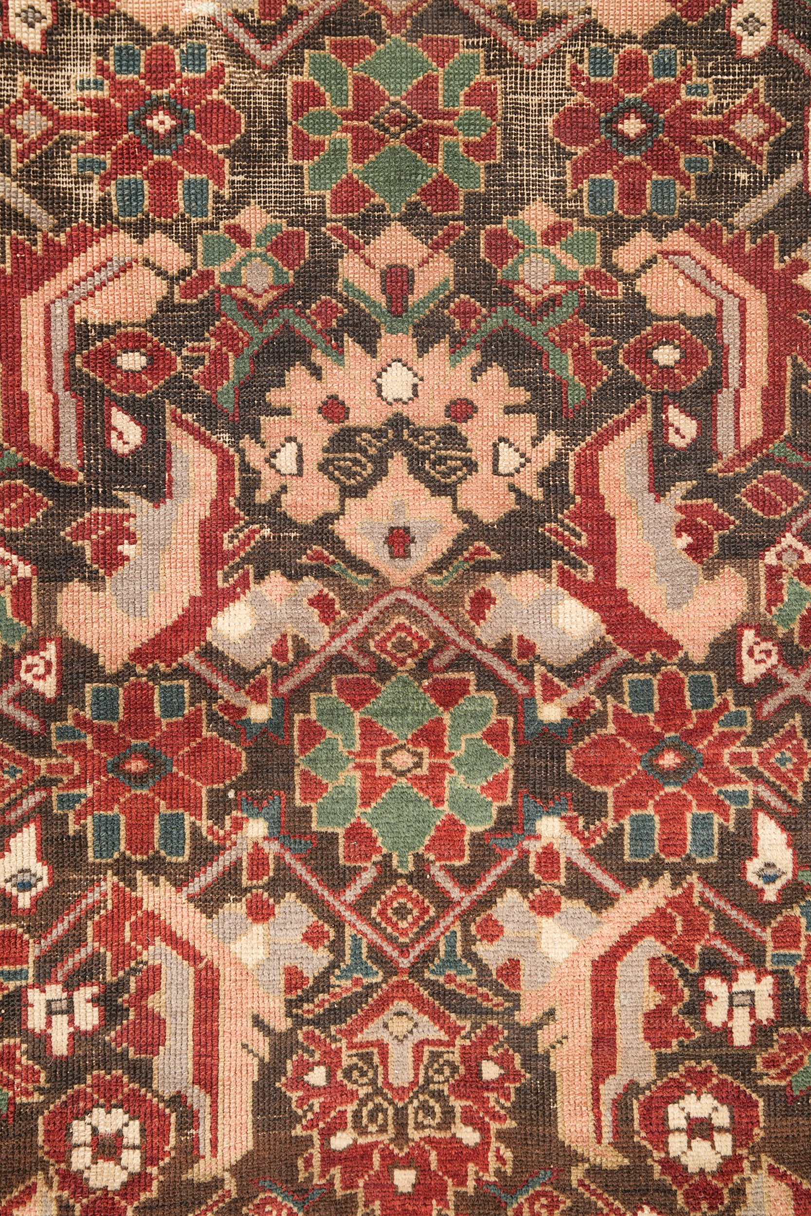 Antique Caucasian Kuba Rug 3'7" x 2'10"