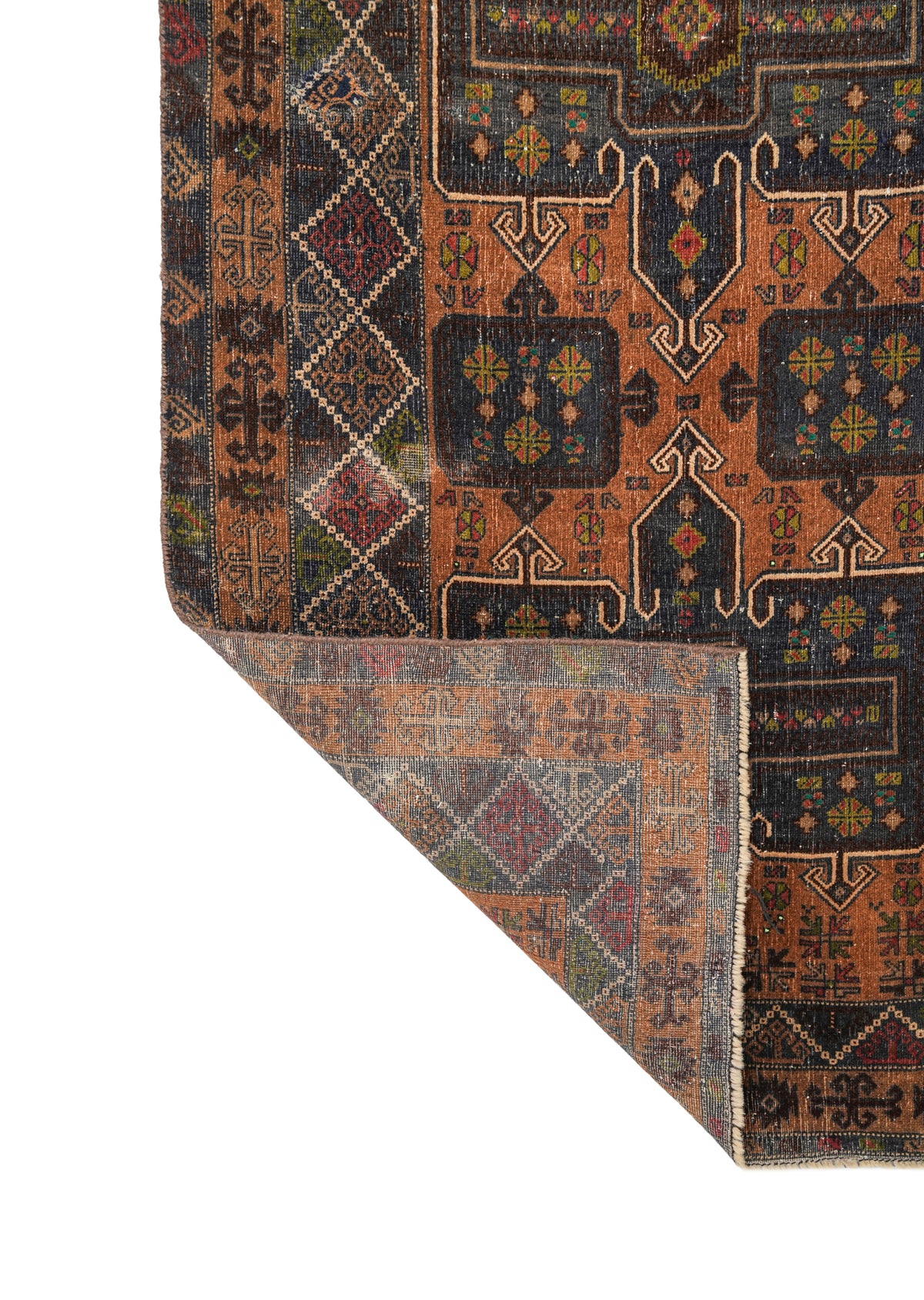 Vintage Baluch Rug 6.4 x 3.9