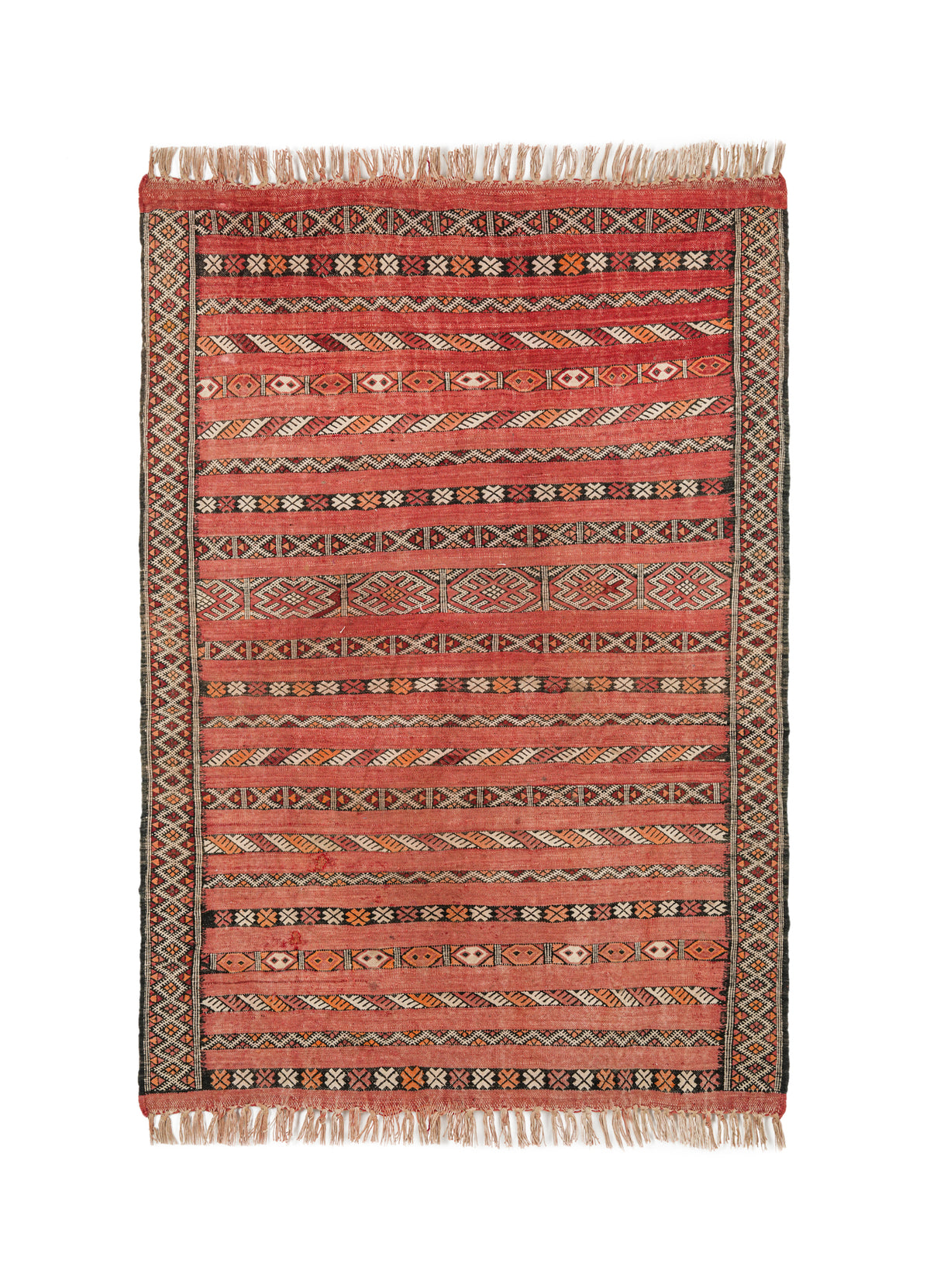 Vintage Moroccan Berber Kilim  5' x 3'6"