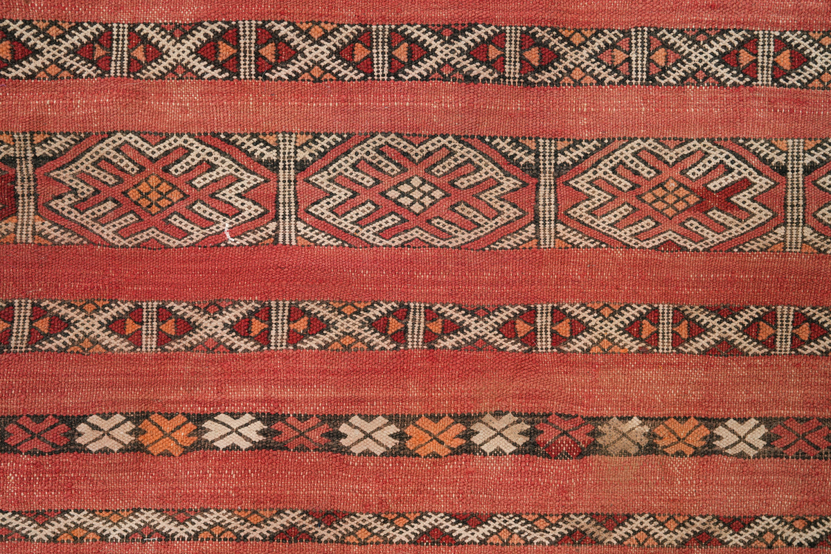 Vintage Moroccan Berber Kilim  5' x 3'6"