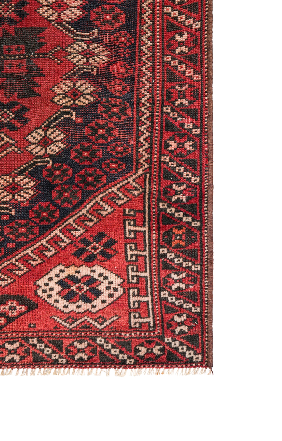 Antique Turkish Bergama Rug 3'3" x 2'9"