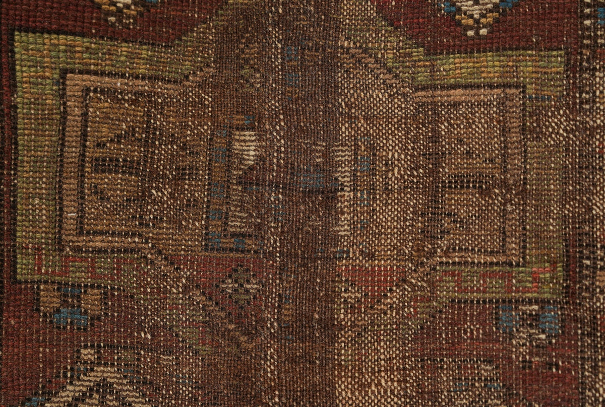 Antique Cacasian Kazak Rug 4'8" x 3'2"