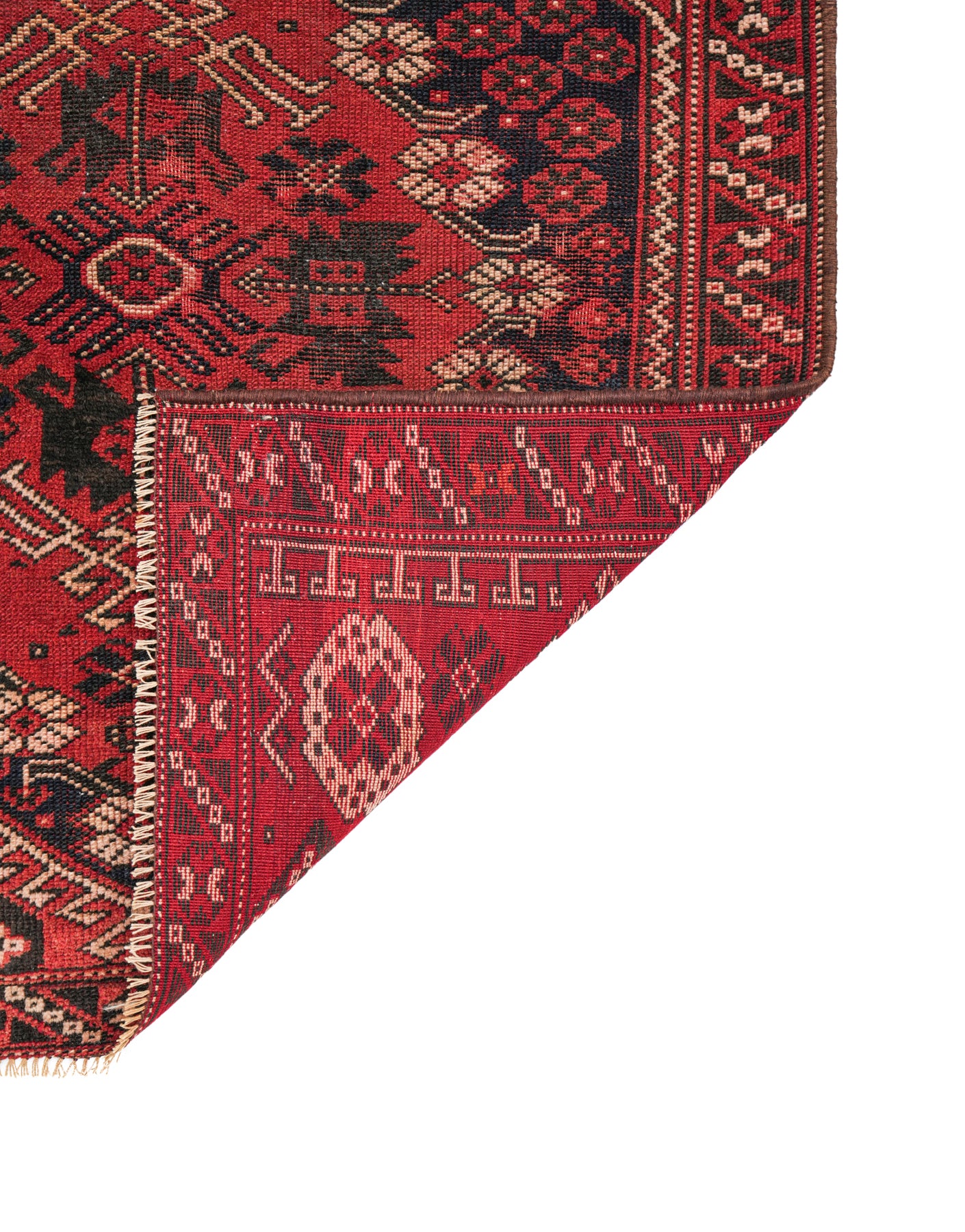 Antique Turkish Bergama Rug 3'3" x 2'9"