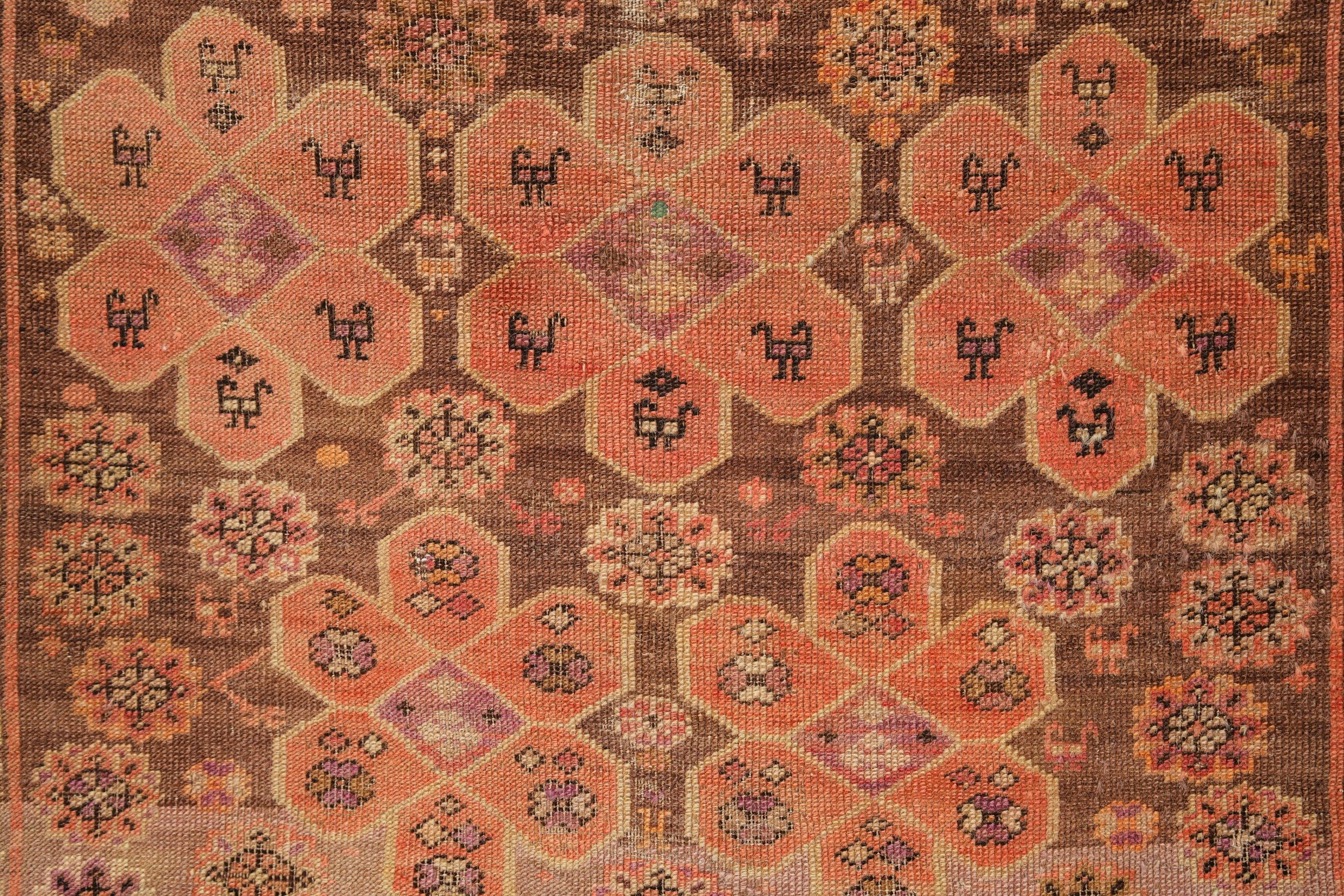 Vintage Caucasian Shirvan Rug 6'6" x 3'8"