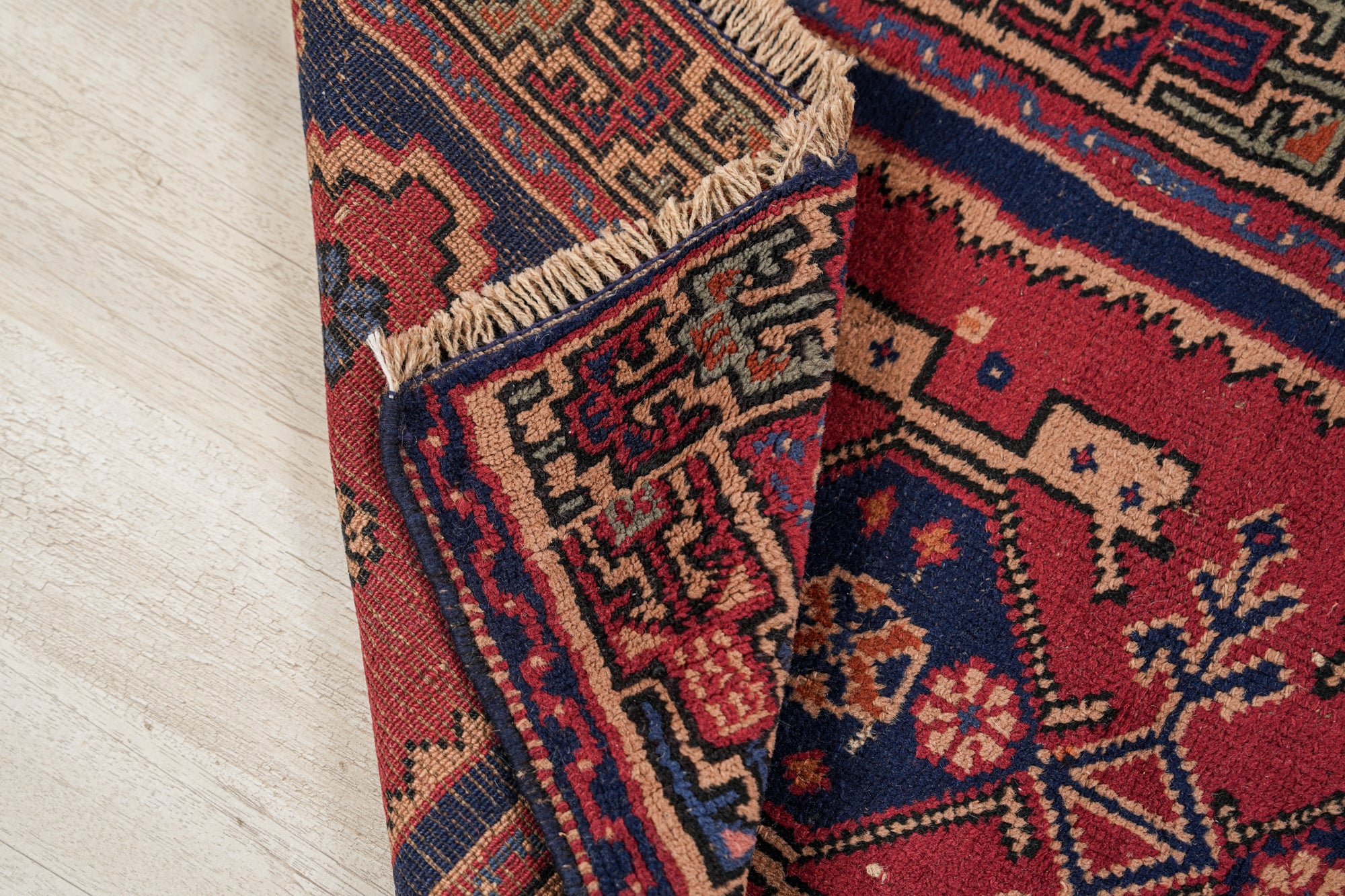 Vintage Turkish Milas Rug 3'6" x 2'1"