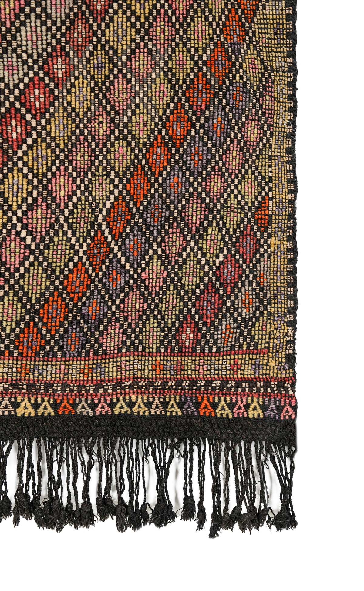 Vintage Turkish Cecim Kilim 3'10" x 4'