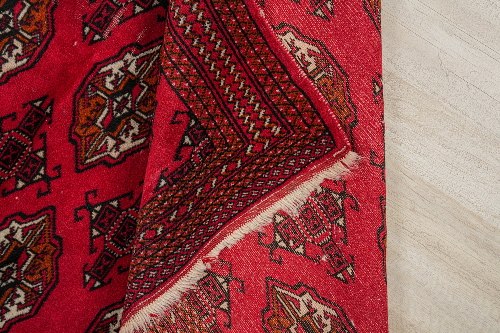 Vintage Turkmen Tekke Rug 6' x 4'1"
