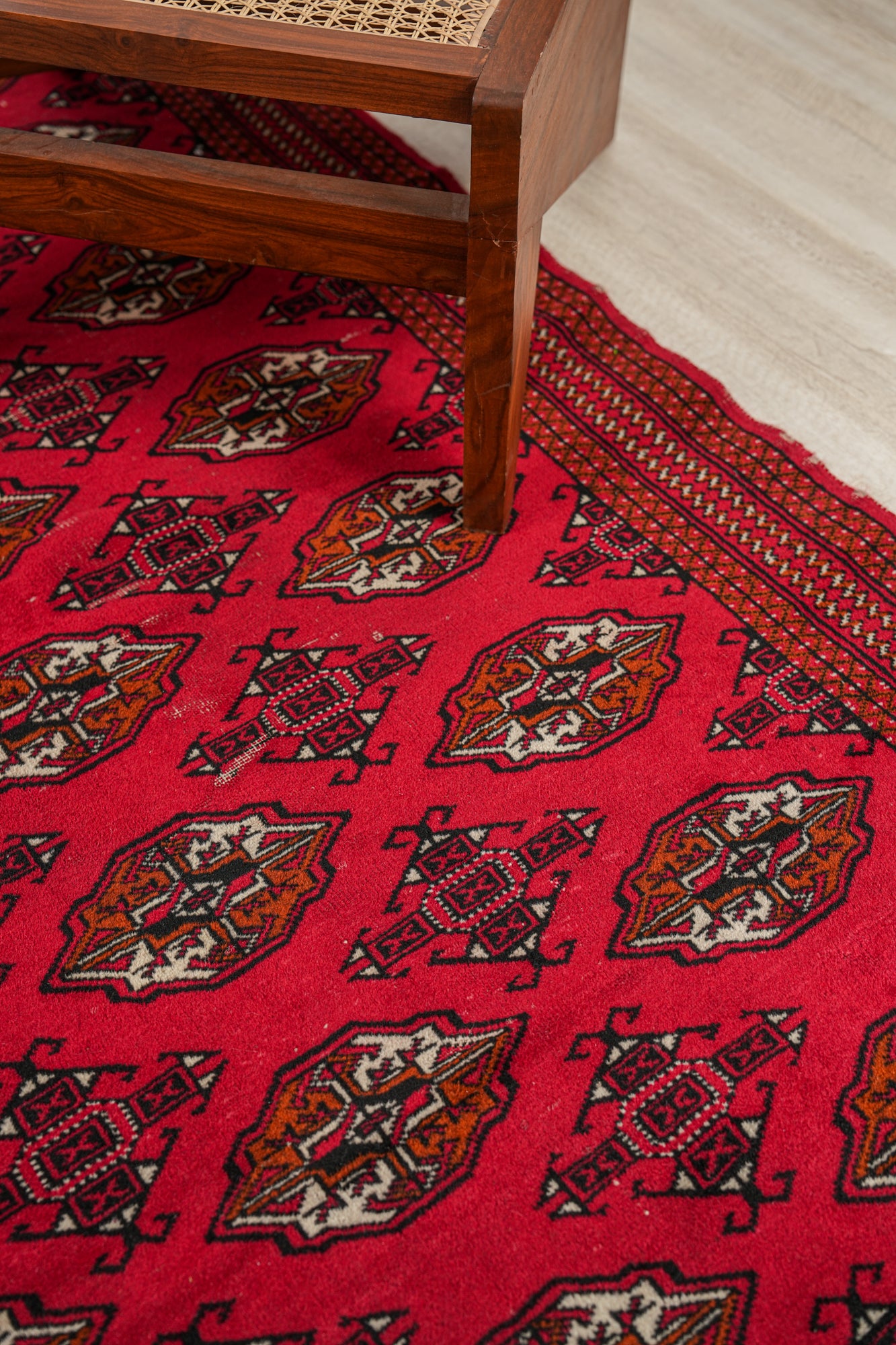 Vintage Turkmen Tekke Rug 6' x 4'1"