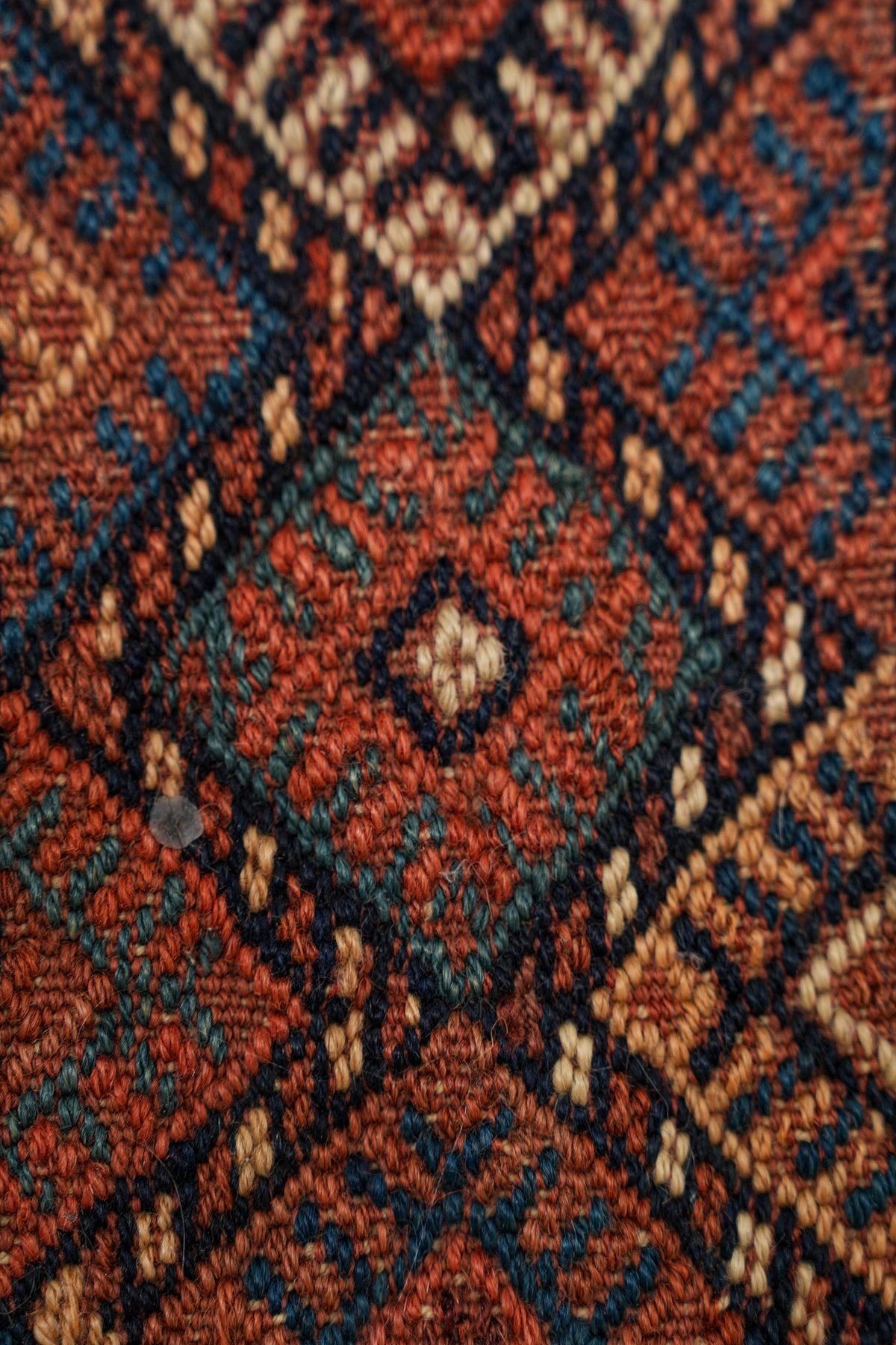 Antique Kurdish Mashraf Kilim 1'3" x 6"