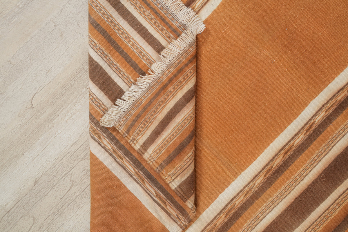 Vintage Indian Cotton Dhurrie 3'4" x 2'3"