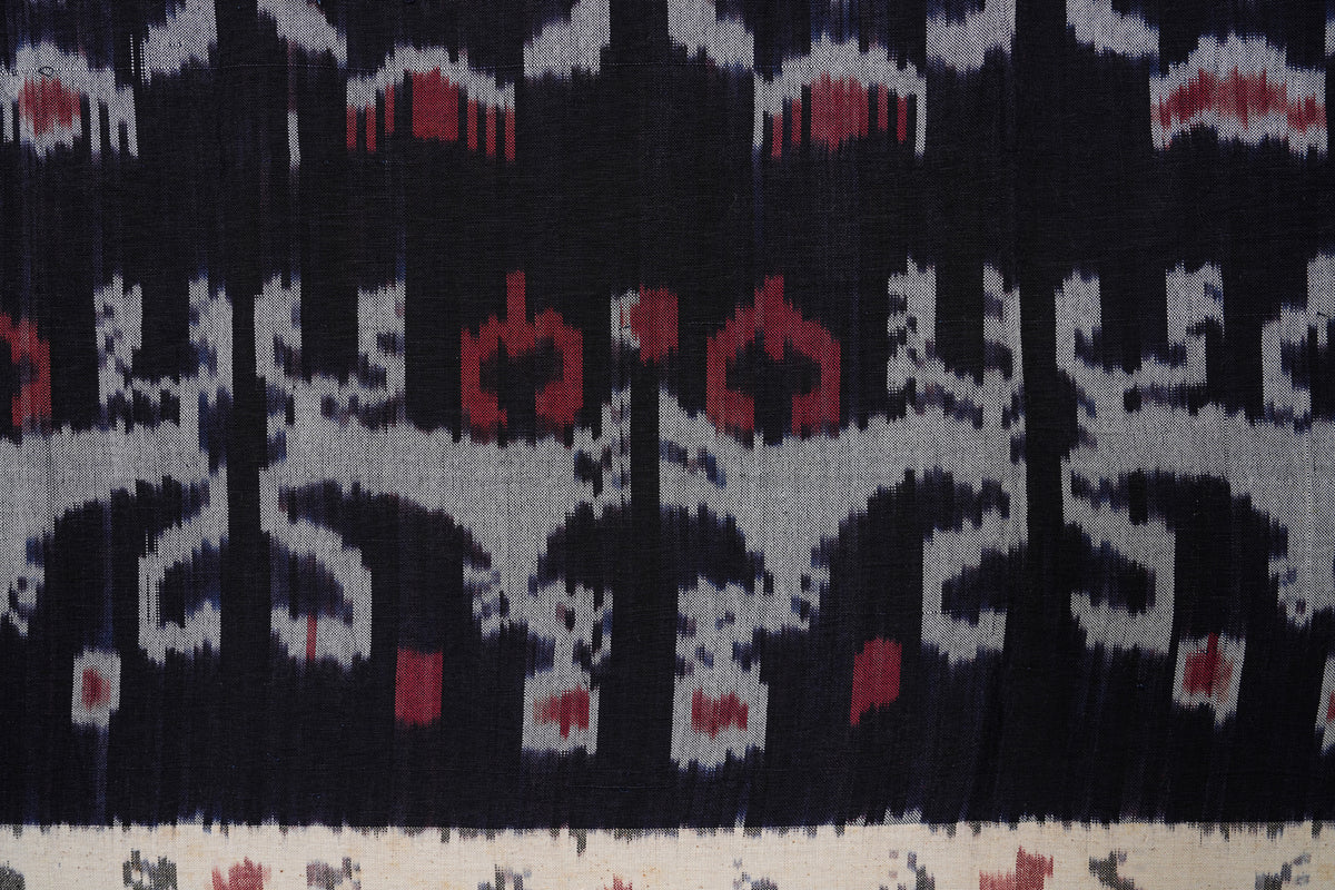 Vintage Indonesian Ikat 7'4" x 4'8"