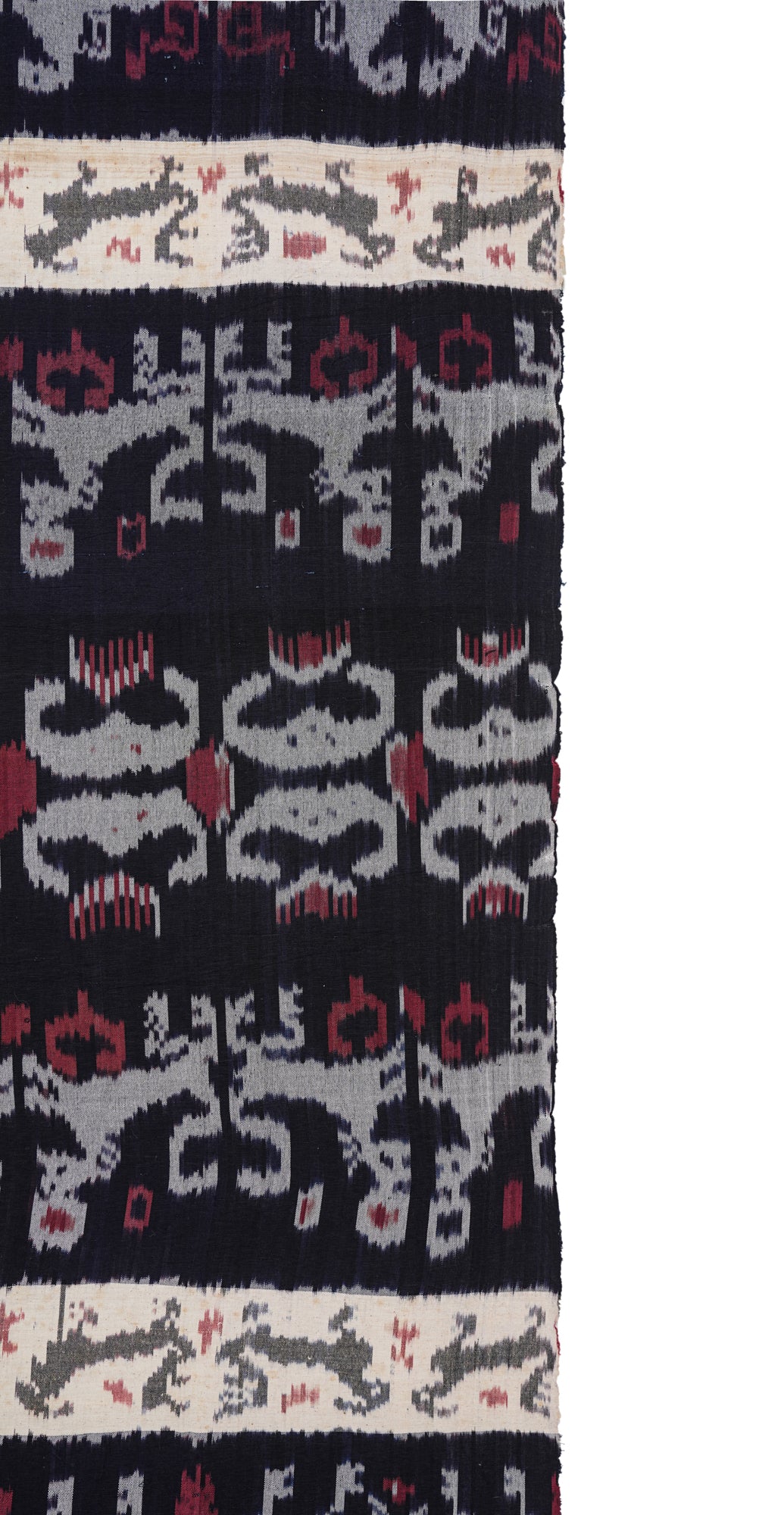 Vintage Indonesian Ikat 7'4" x 4'8"