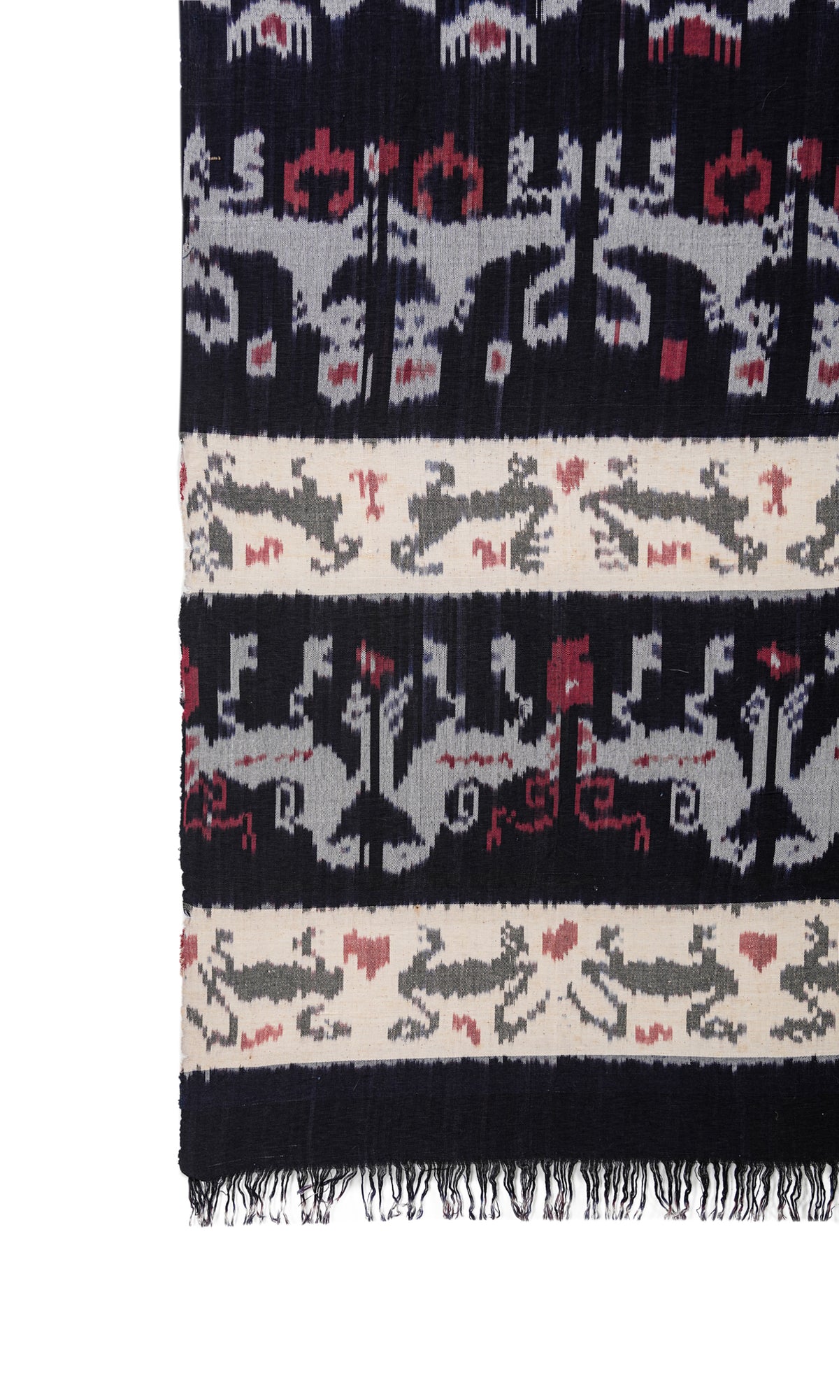 Vintage Indonesian Ikat 7'4" x 4'8"