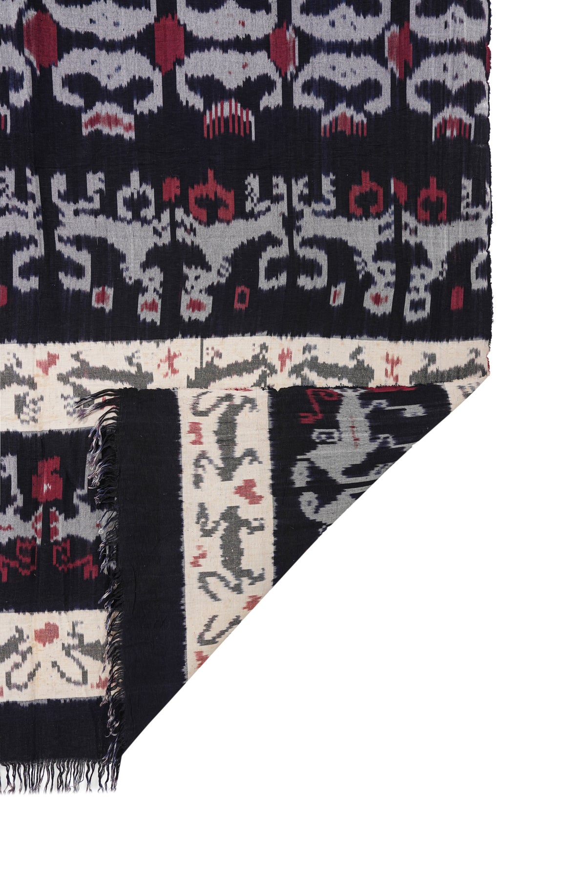 Vintage Indonesian Ikat 7'4" x 4'8"