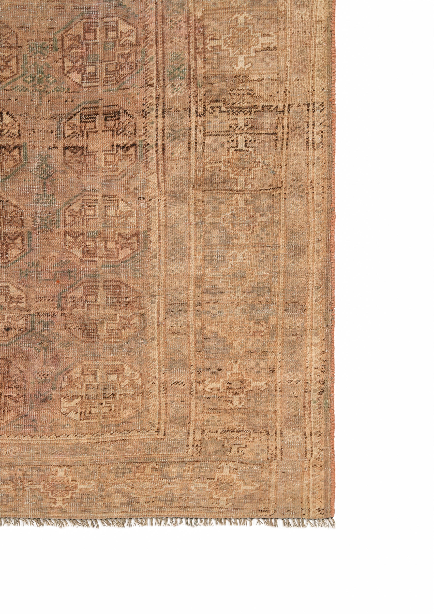 Vintage Turkmen Tekke Rug 7'10" x 4'
